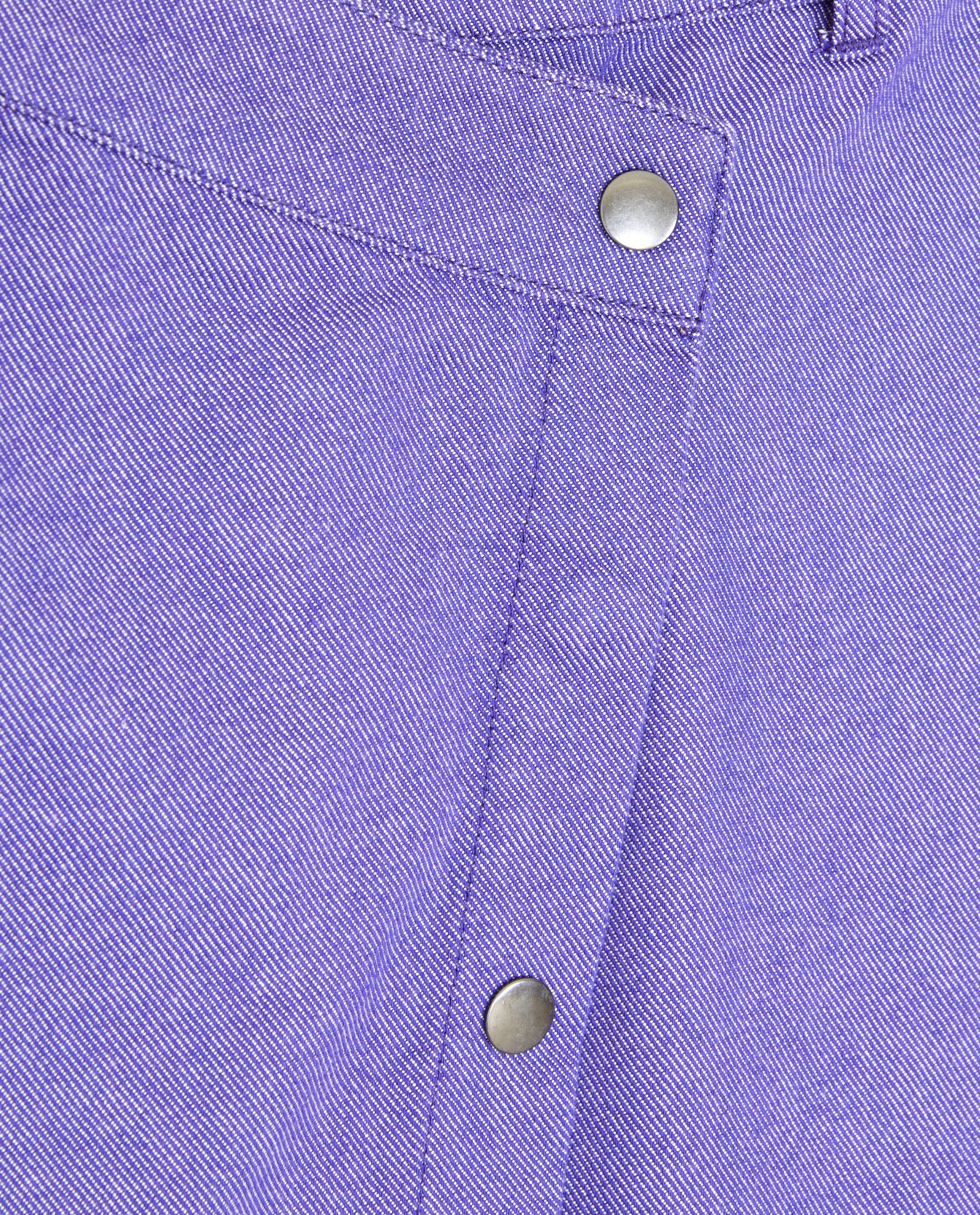 Jupes - Jupe midi en jean violet