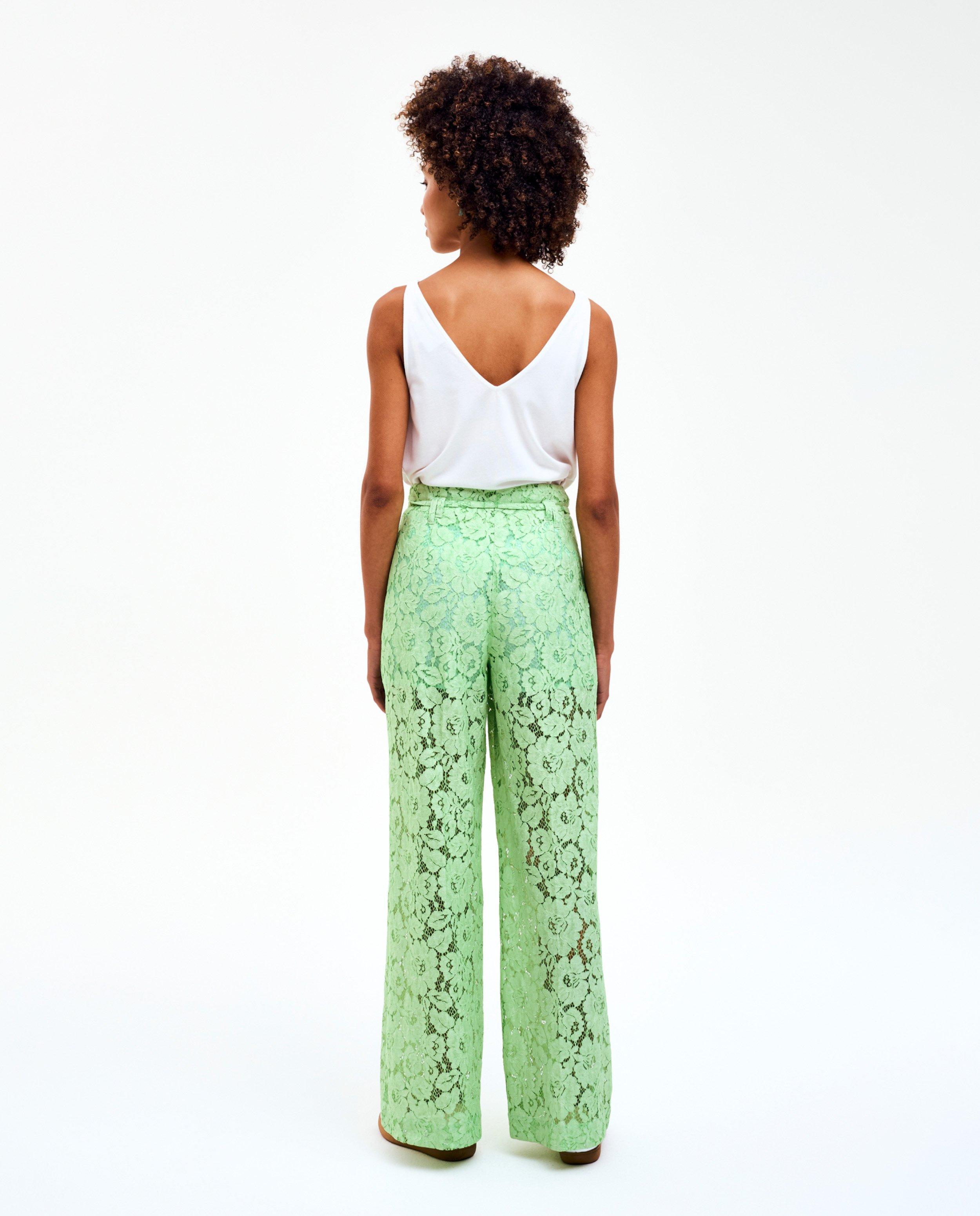 Pantalons - Pantalon avec motif floral
