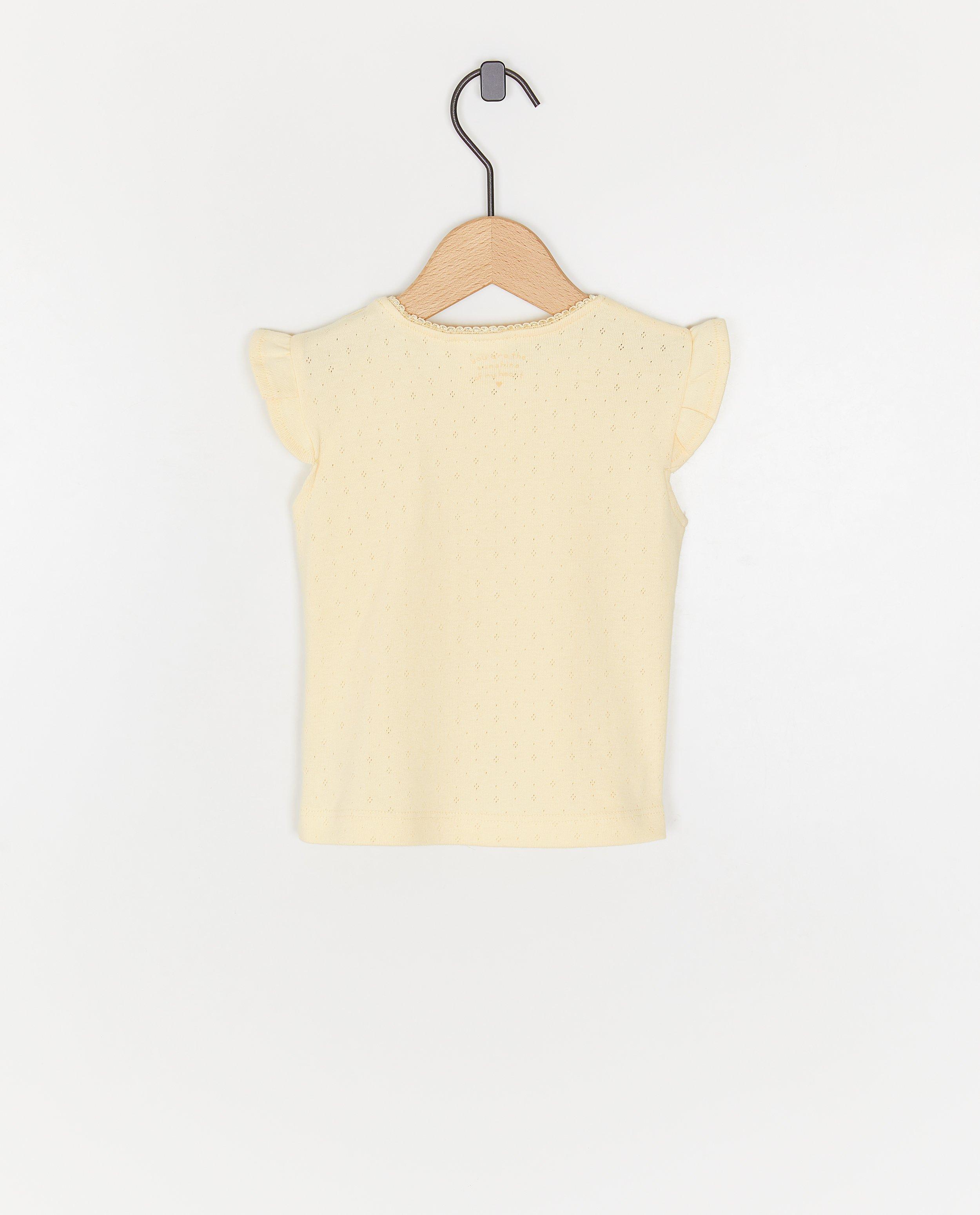 T-shirts - T-shirt met ajour