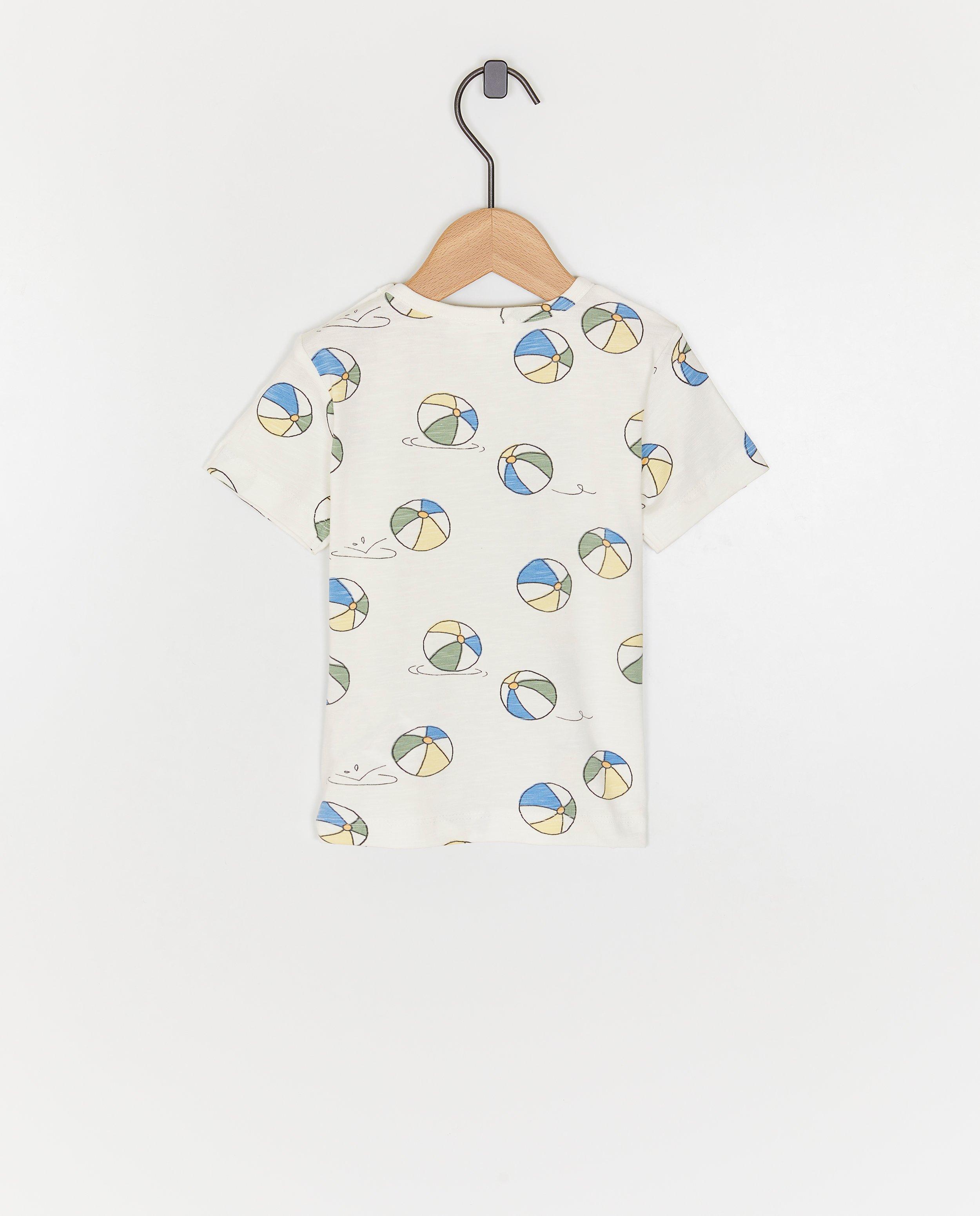 T-shirts - T-shirt met print strandballen