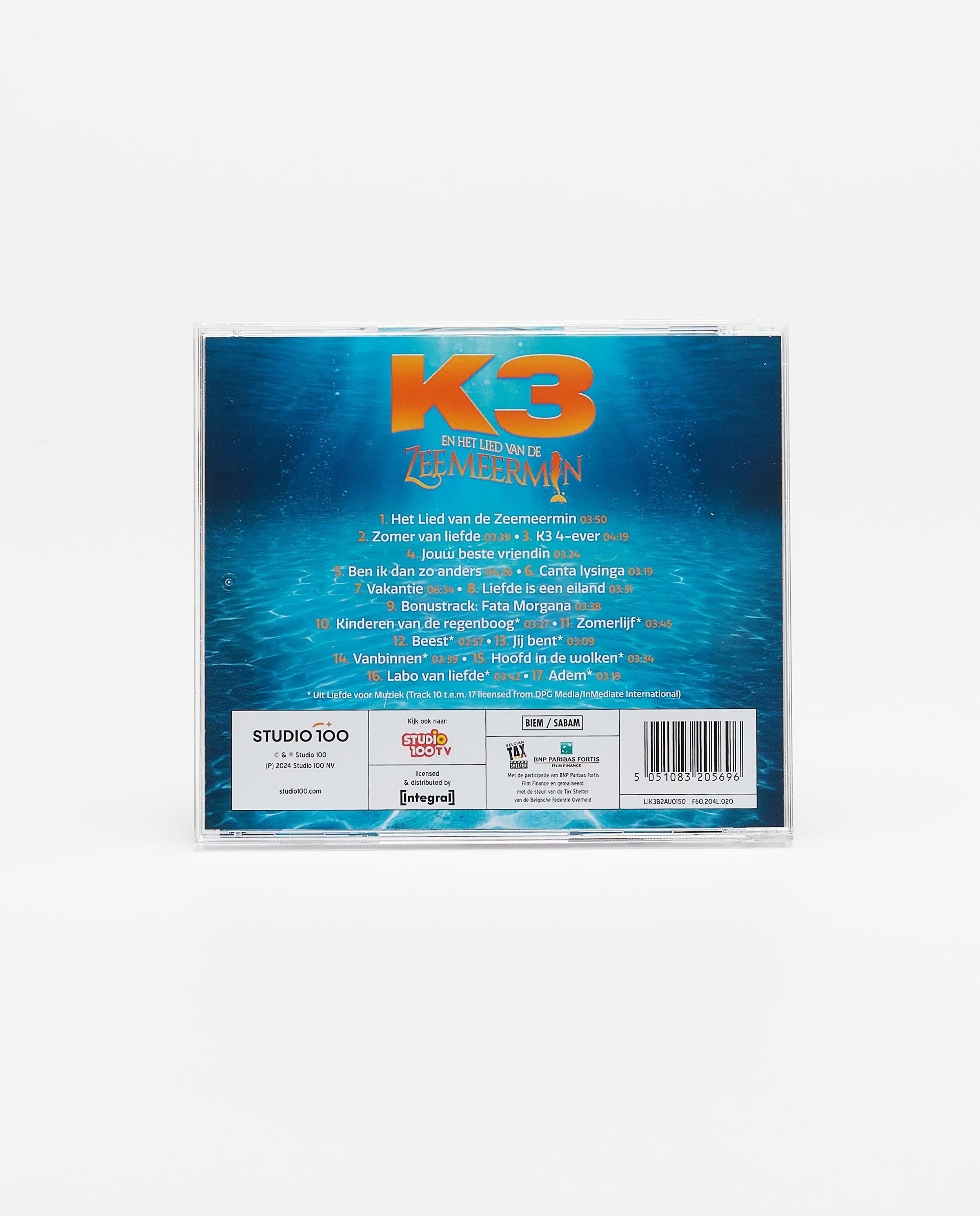 Gadgets - K3 en Het Lied van de Zeemeermin, K3-cd