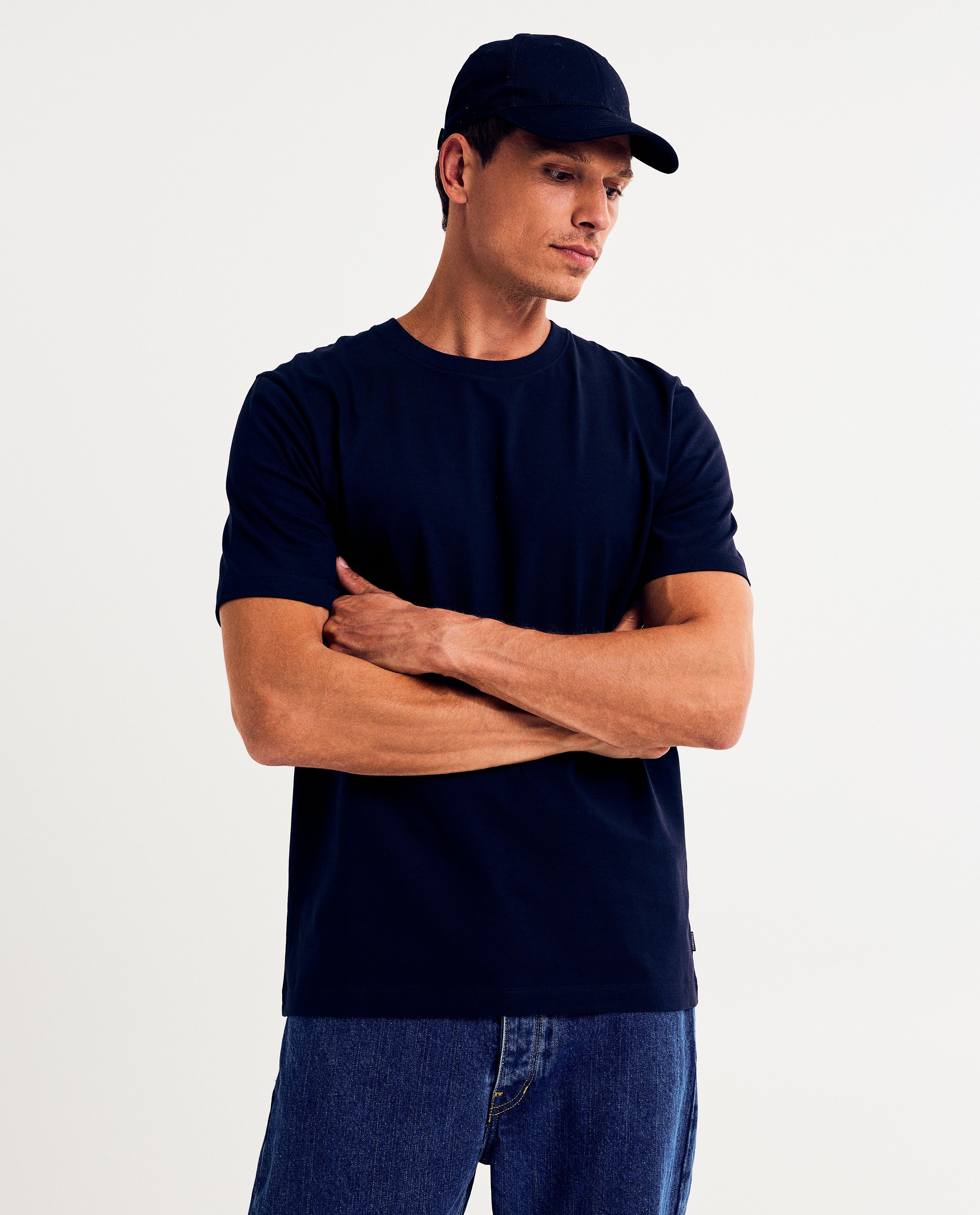 Beige T-shirt, regular fit - null - Quarterback