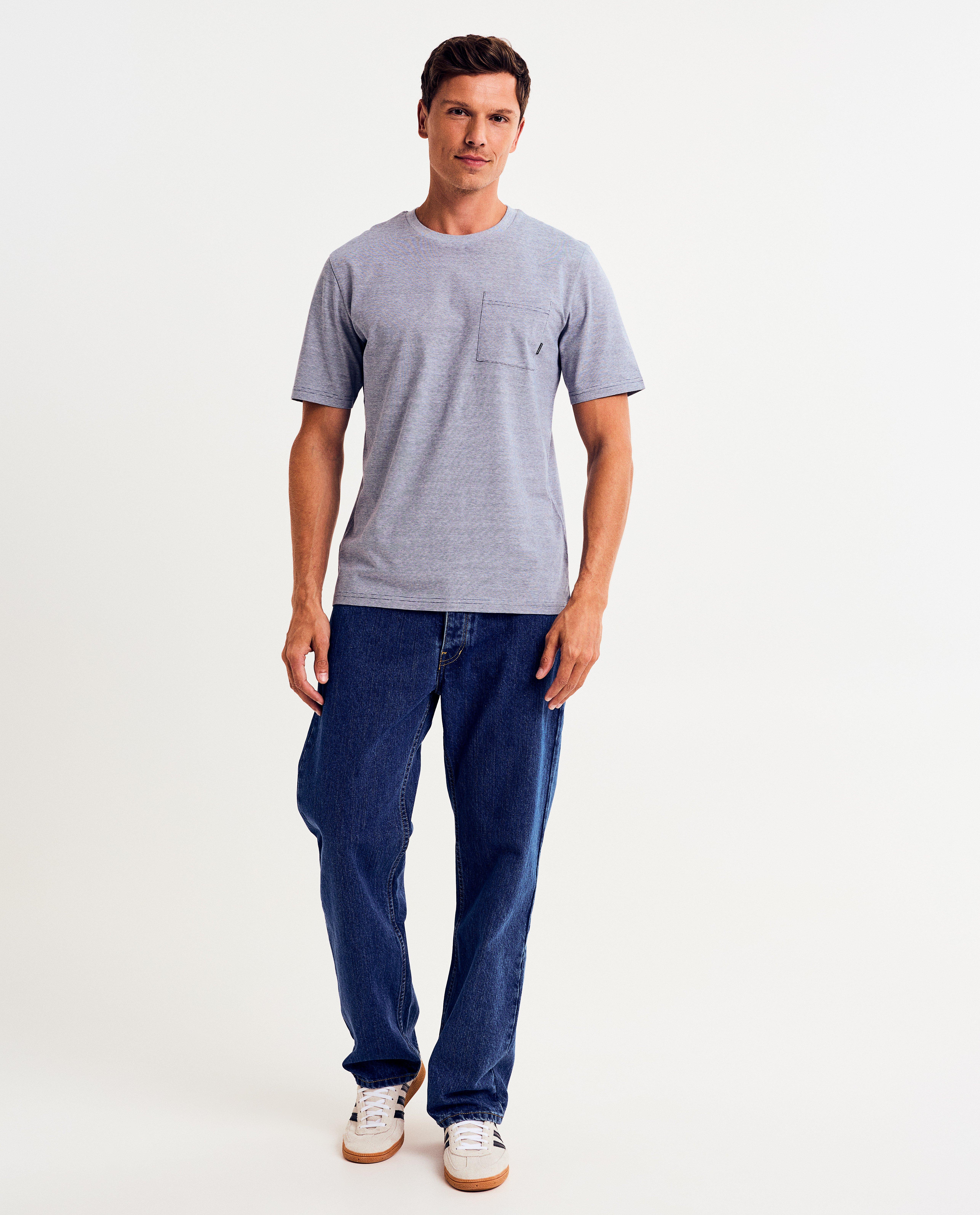 T-shirts - T-shirt met strepen, regular fit