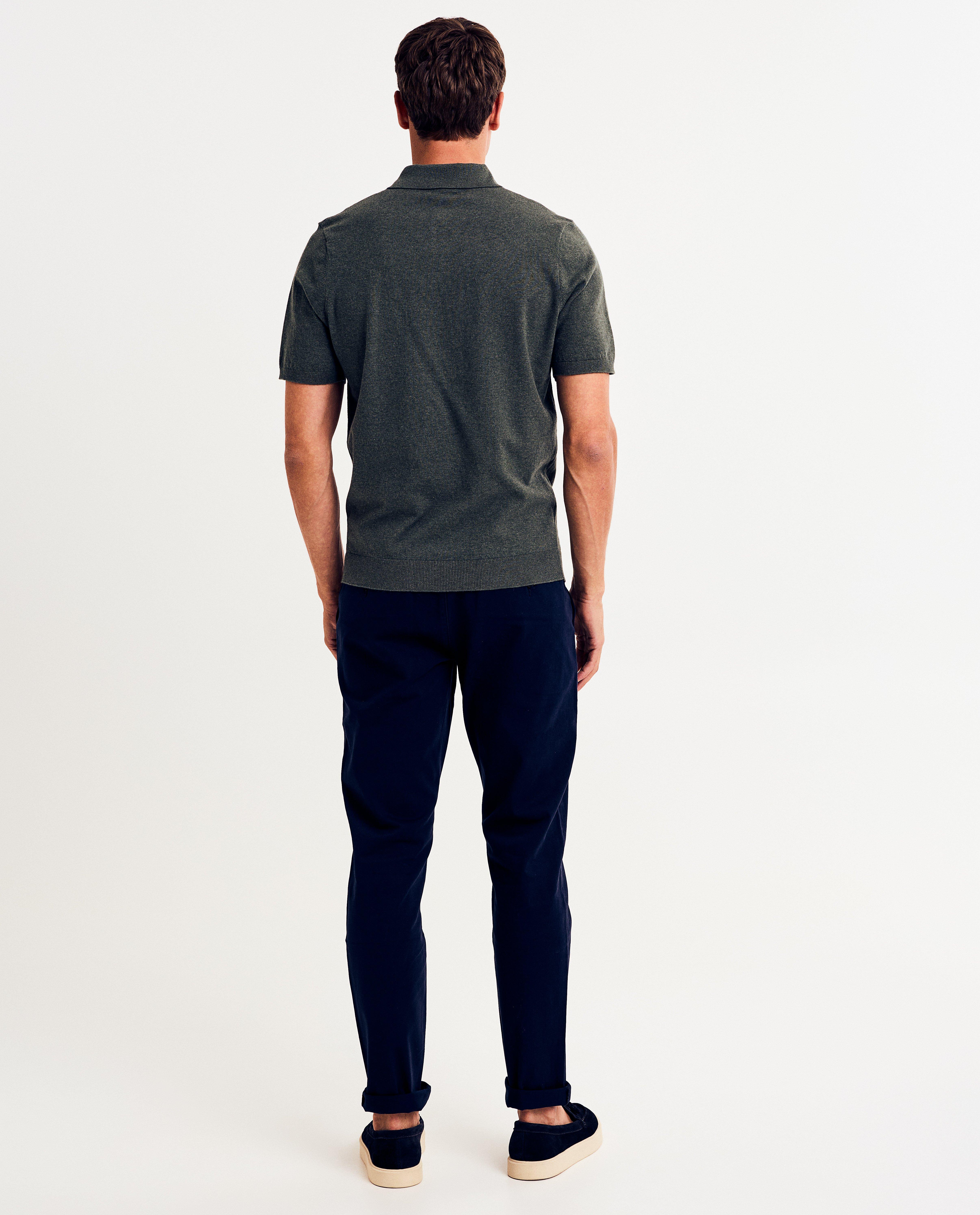 Broeken - Donkerblauwe chino, slim fit