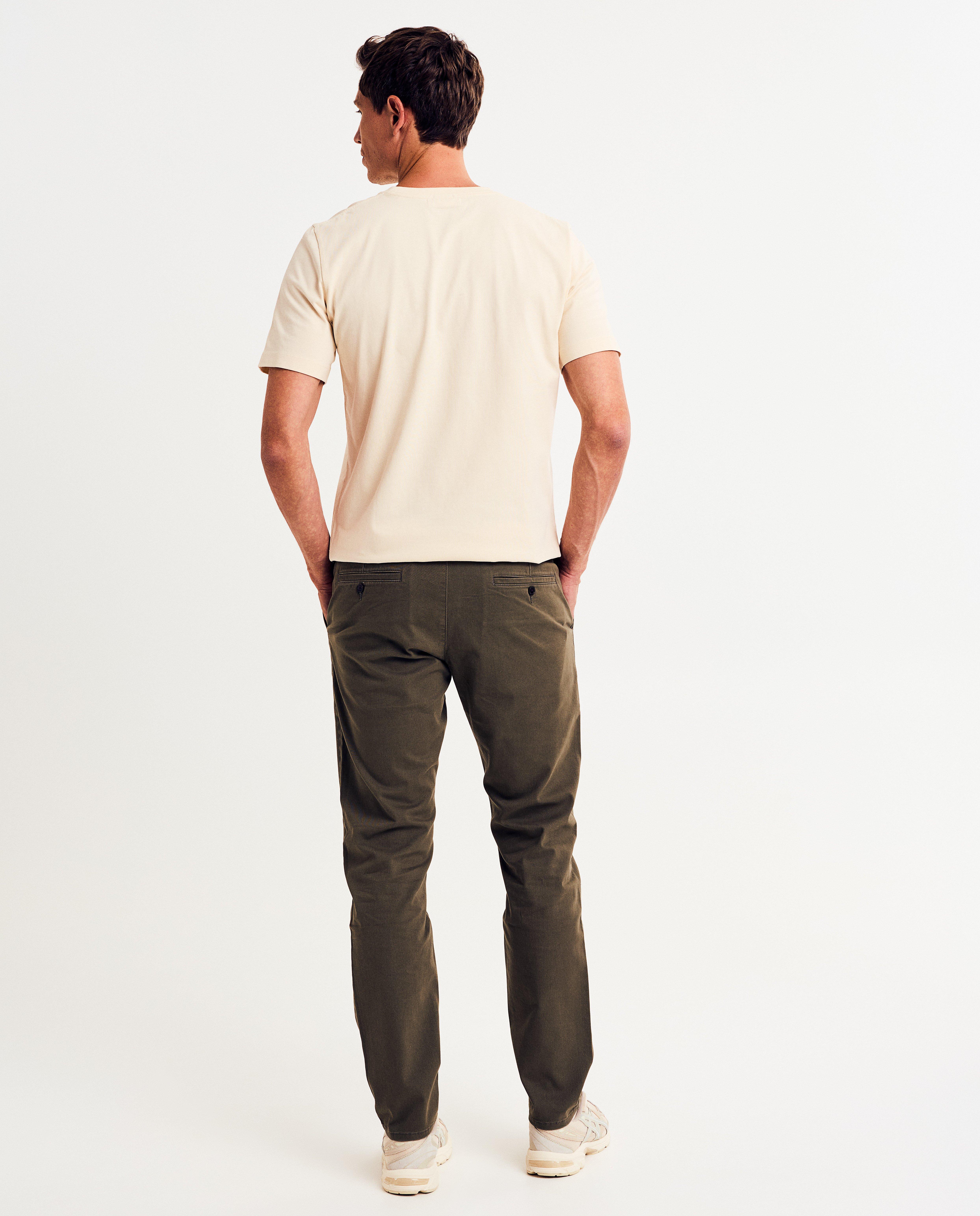 Broeken - Donkerblauwe chino, slim fit