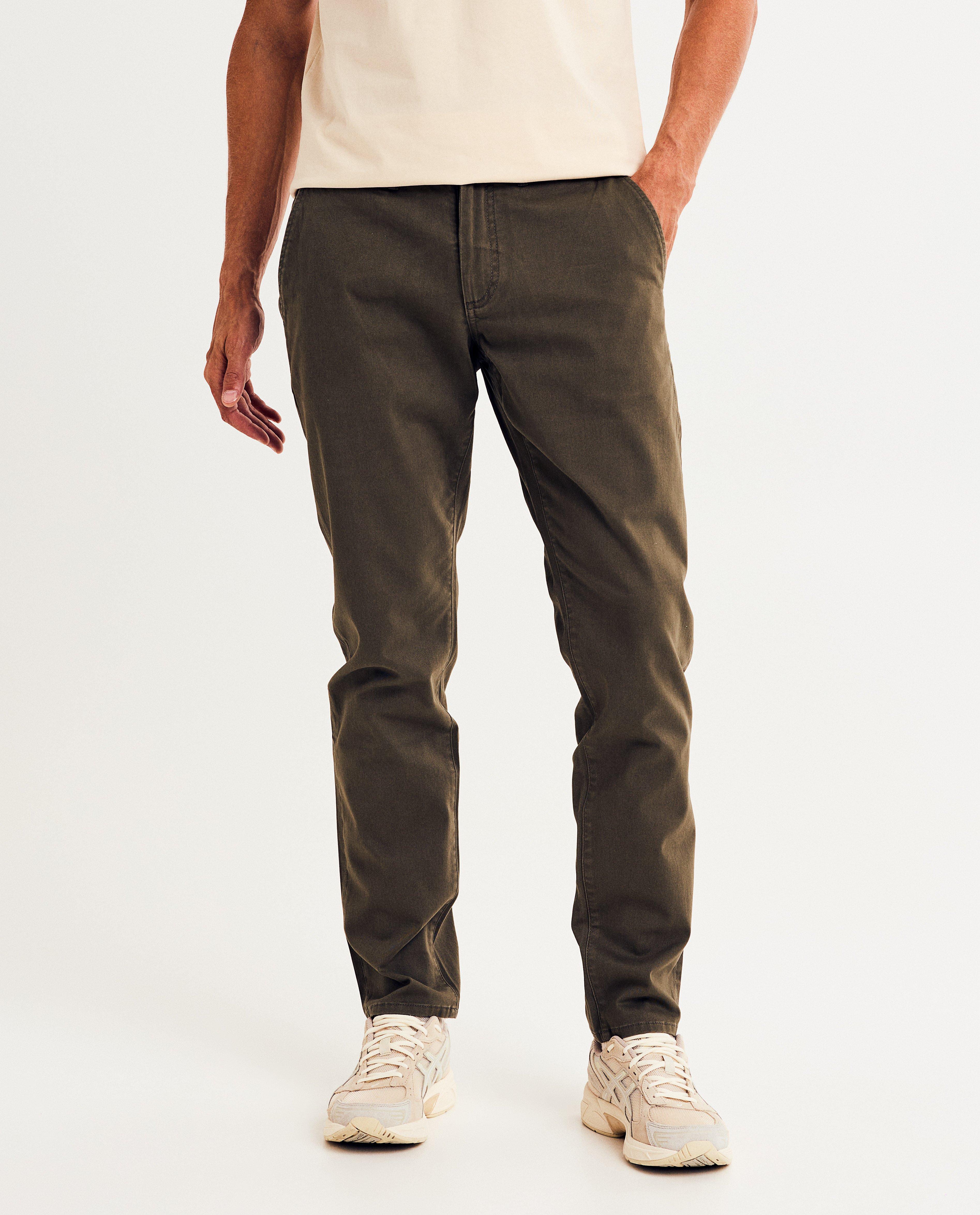 Broeken - Donkerblauwe chino, slim fit