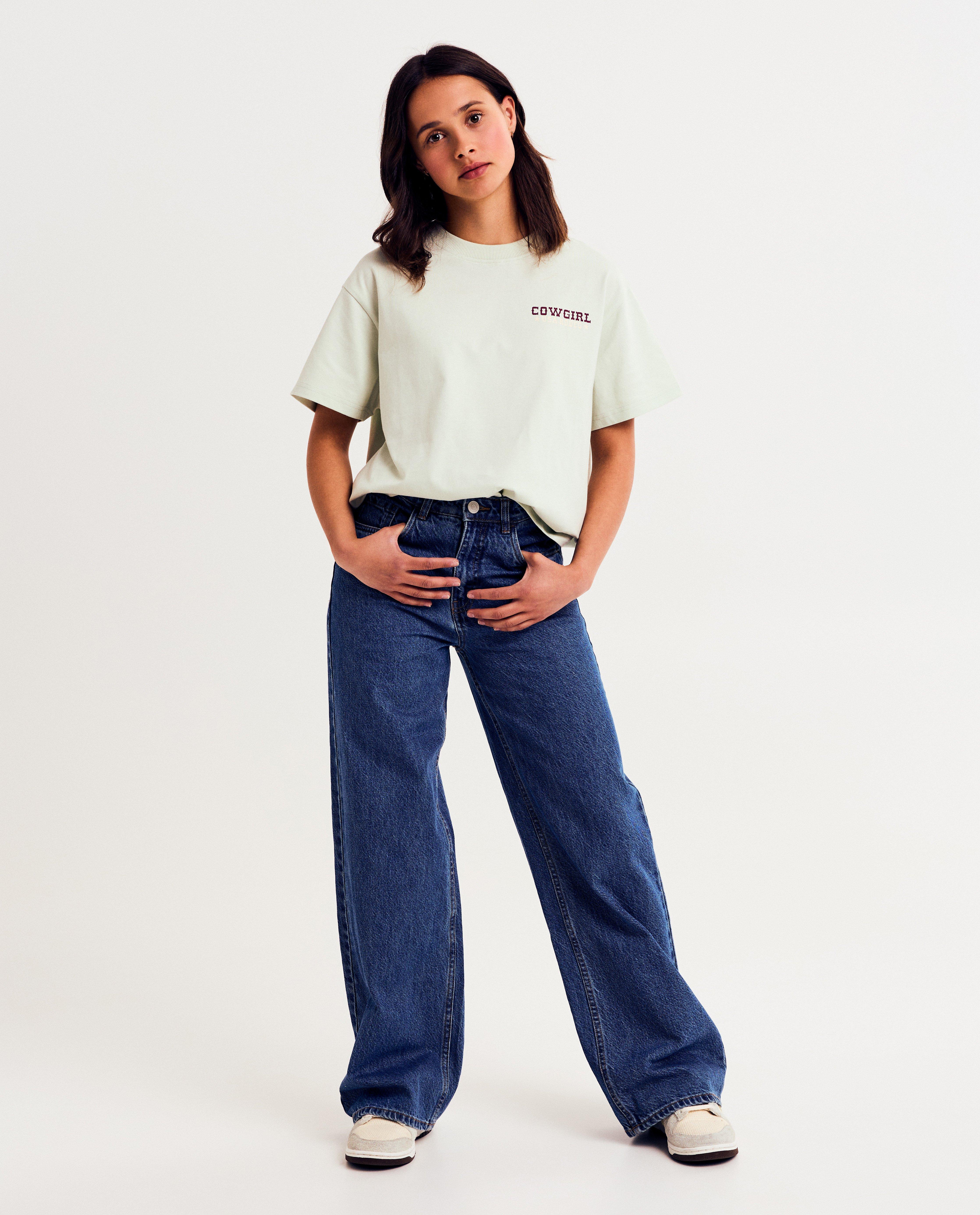 T-shirts - T-shirt met backprint, oversized fit