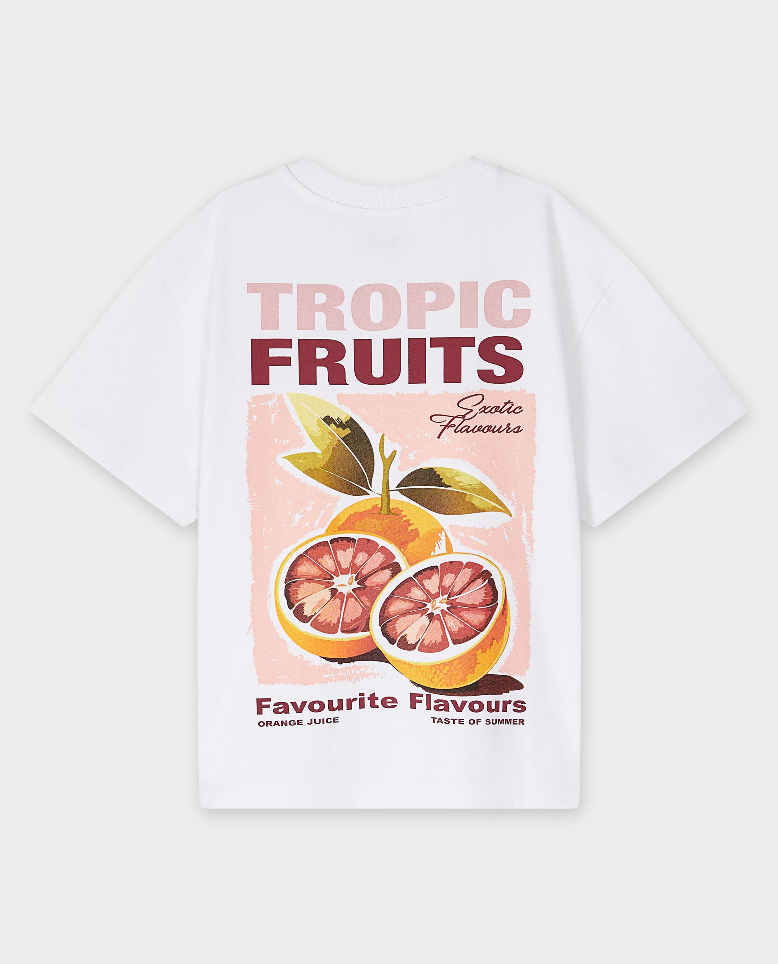T-shirts - T-shirt met backprint, oversized fit