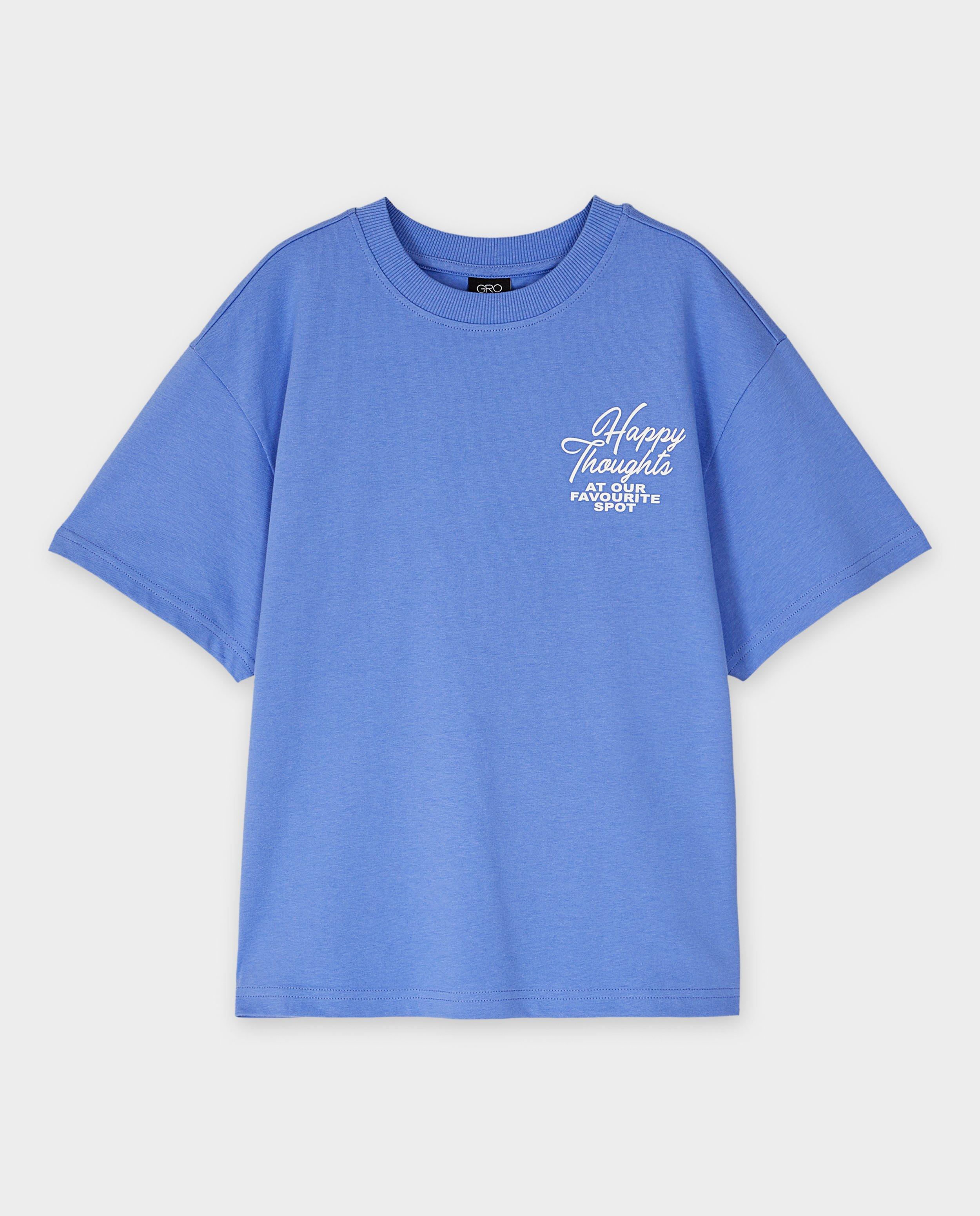T-shirts - T-shirt met backprint, oversized fit