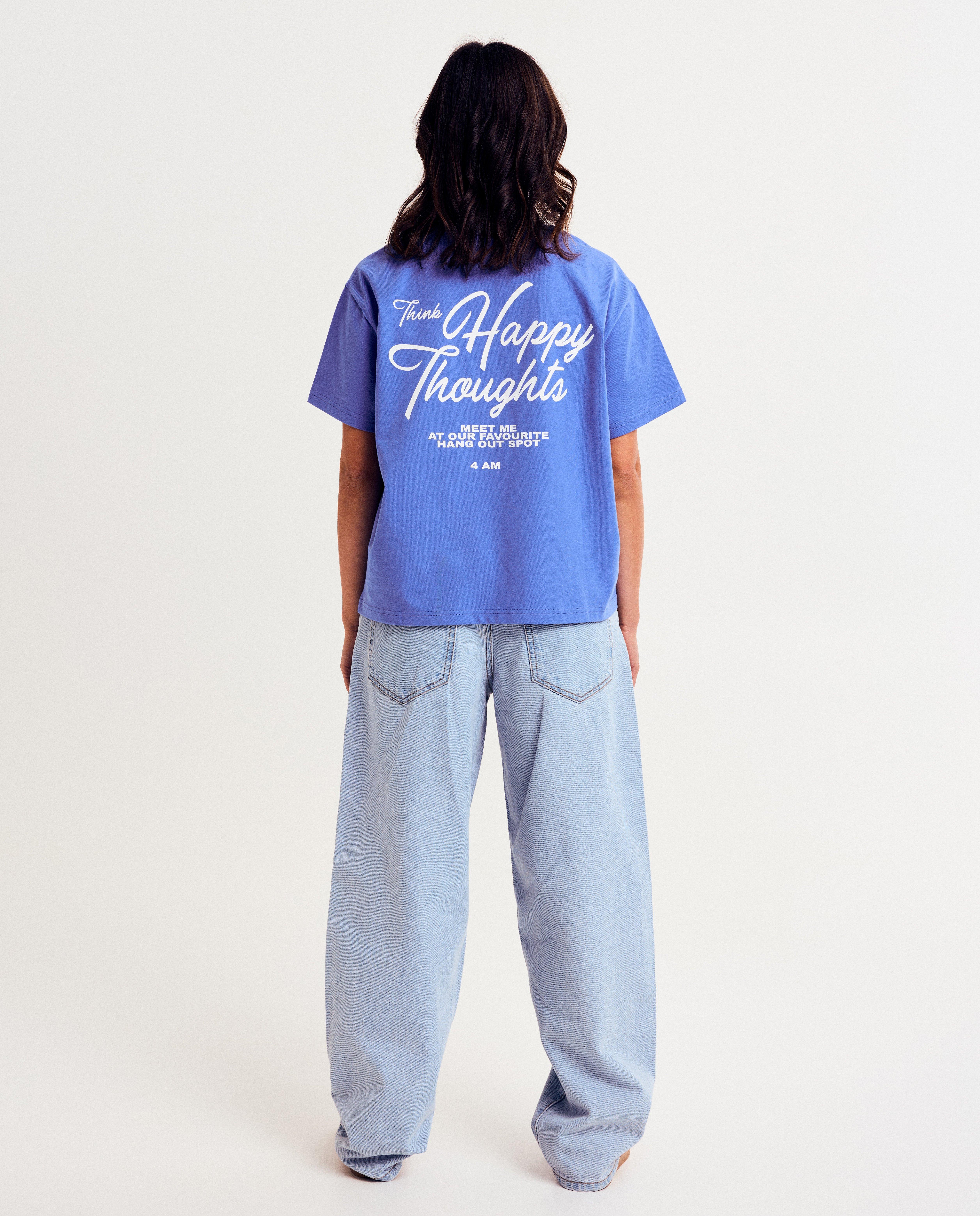 T-shirts - T-shirt met backprint, oversized fit