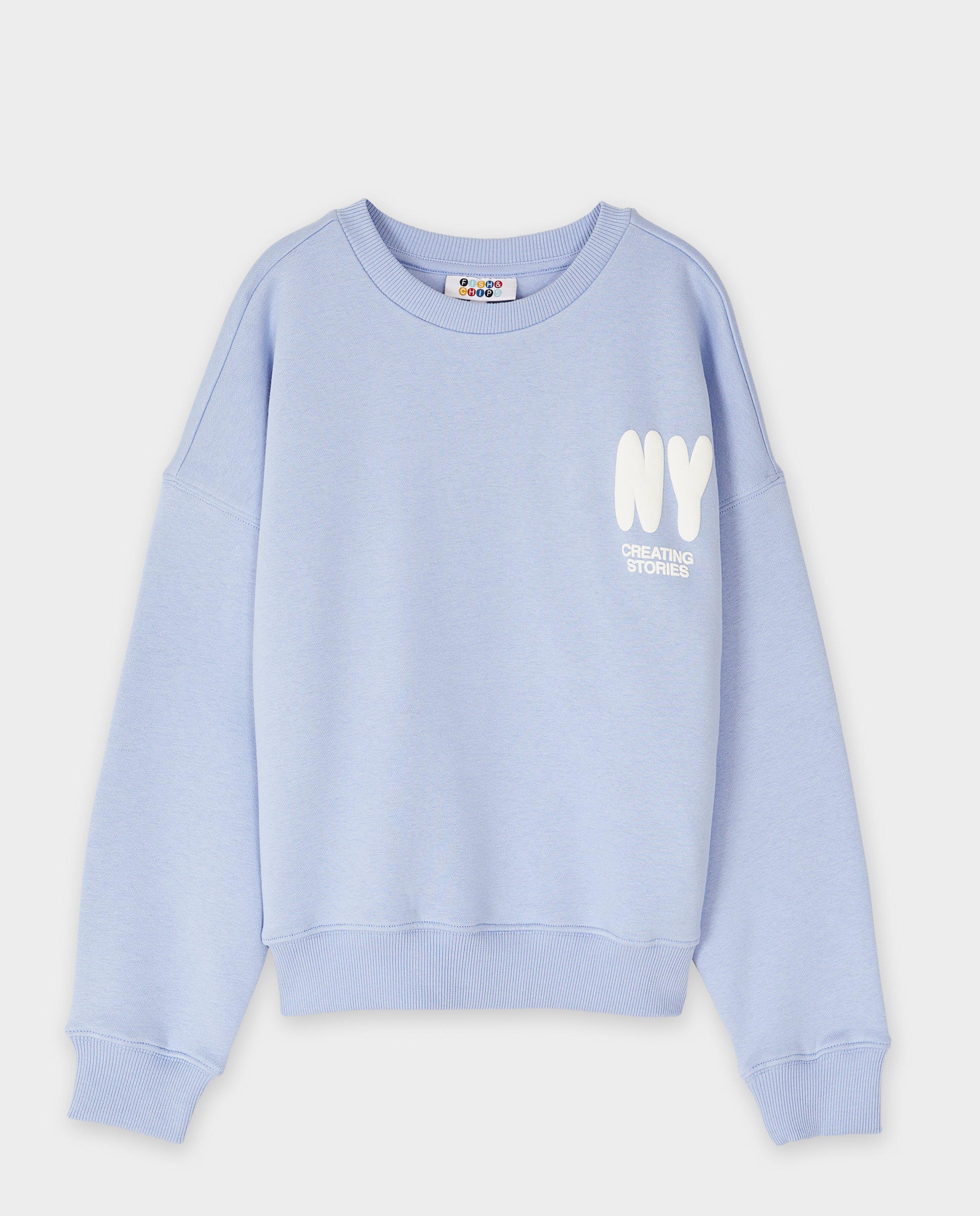 Sweaters - Sweater met backprint, oversized fit