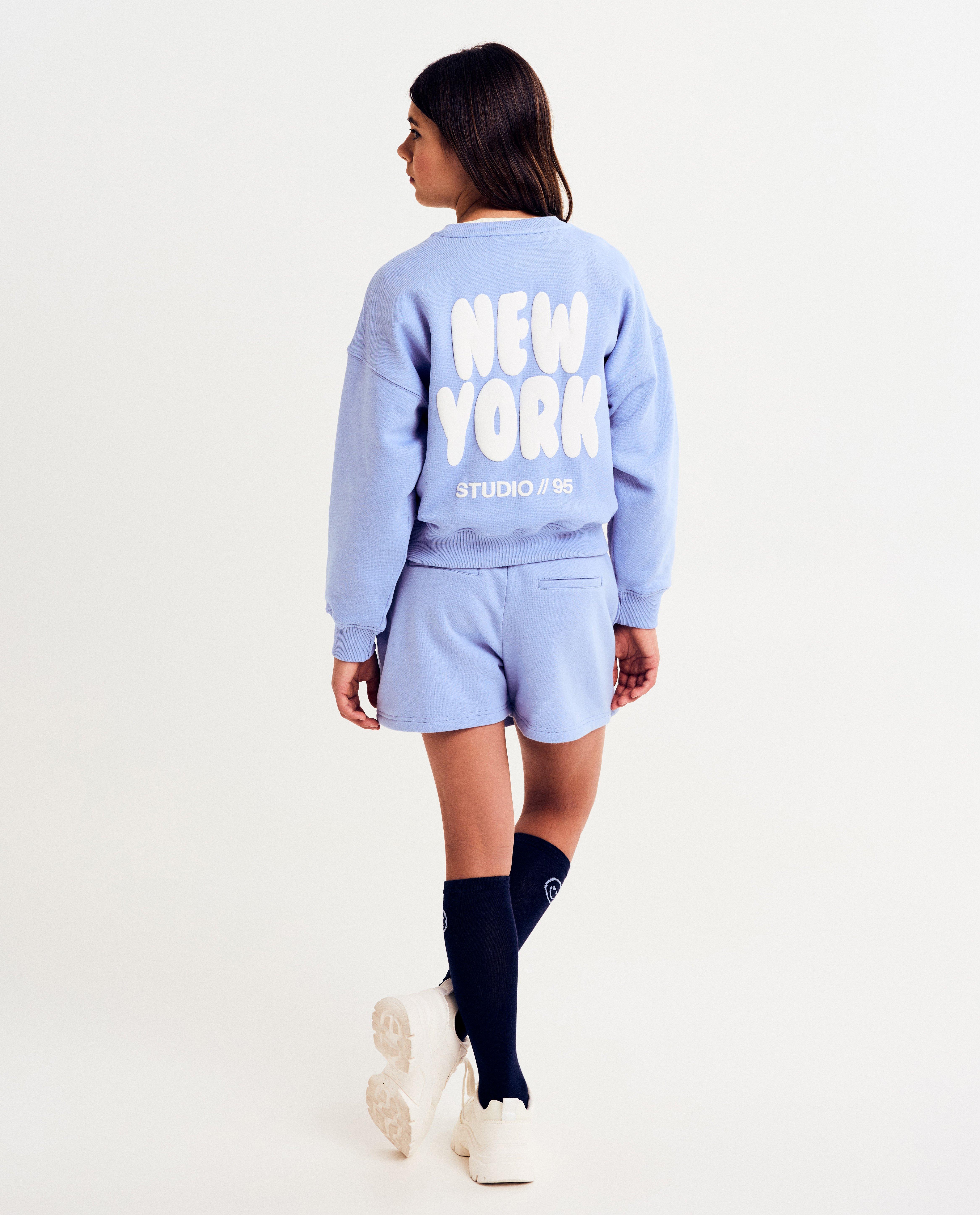 Sweaters - Sweater met backprint, oversized fit