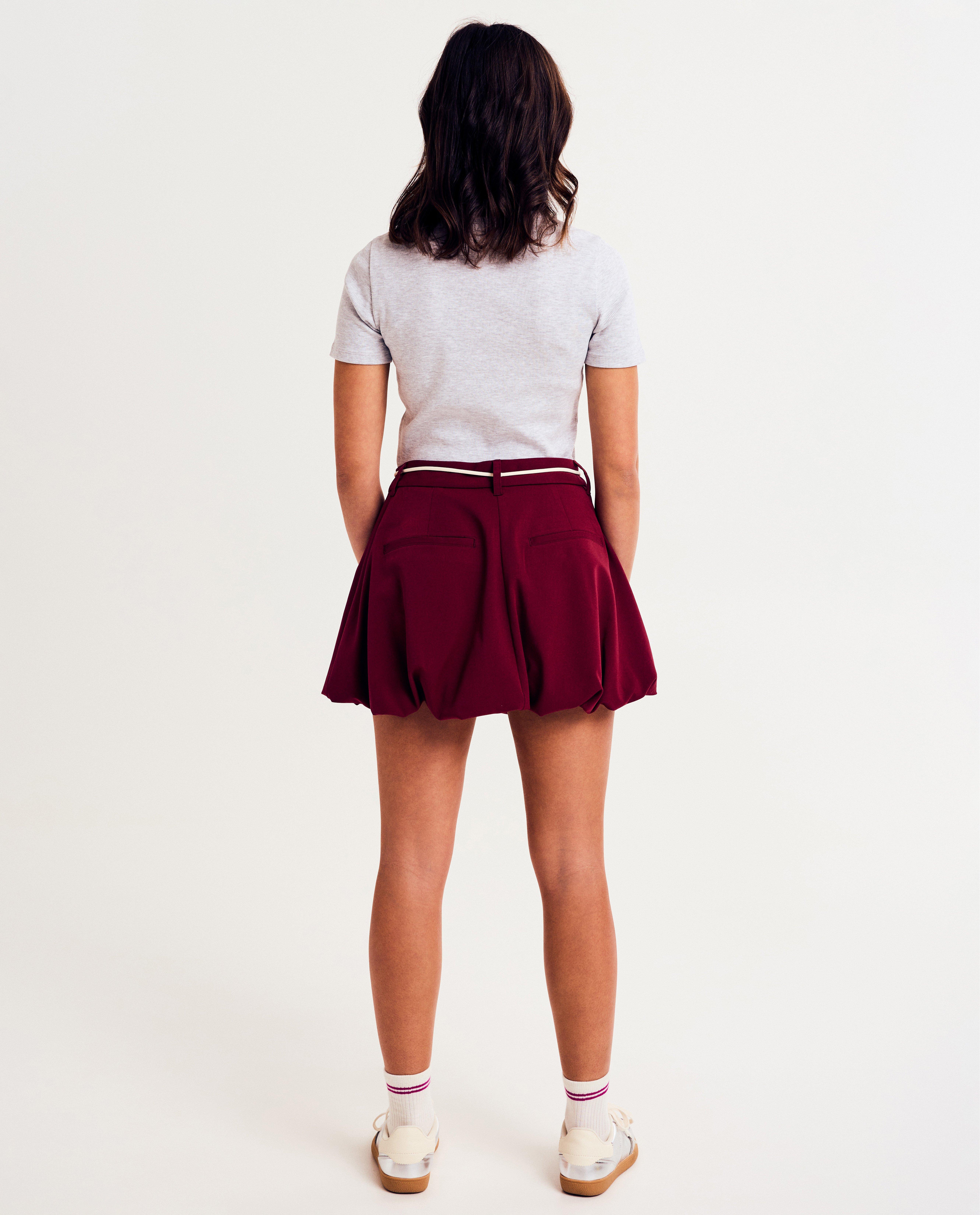 T-shirts - T-shirt met fijne rib