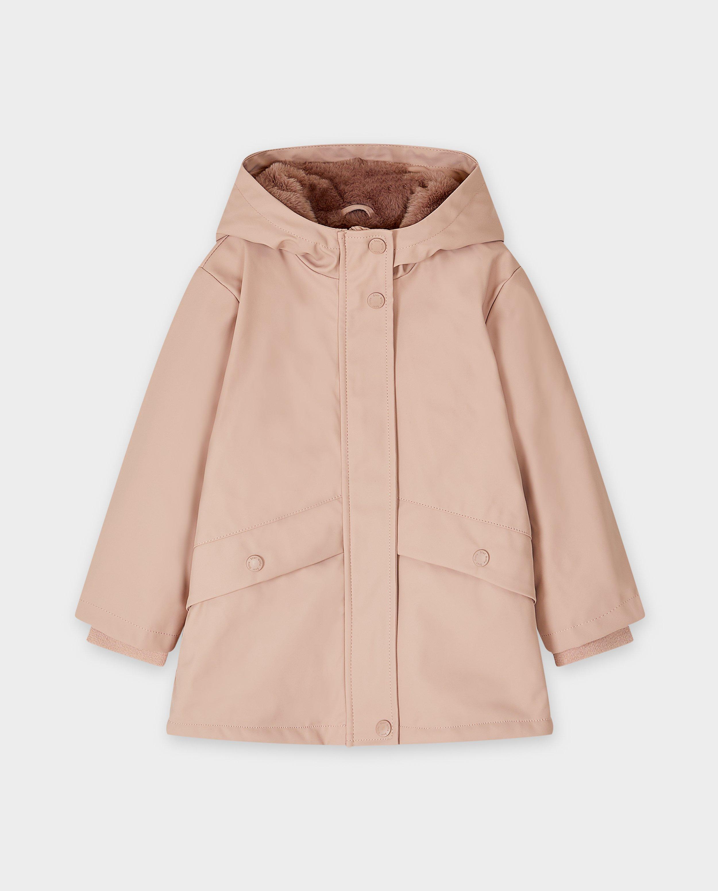 Poncho's en teddy's - Jas van gerecycleerd materiaal, 92-134