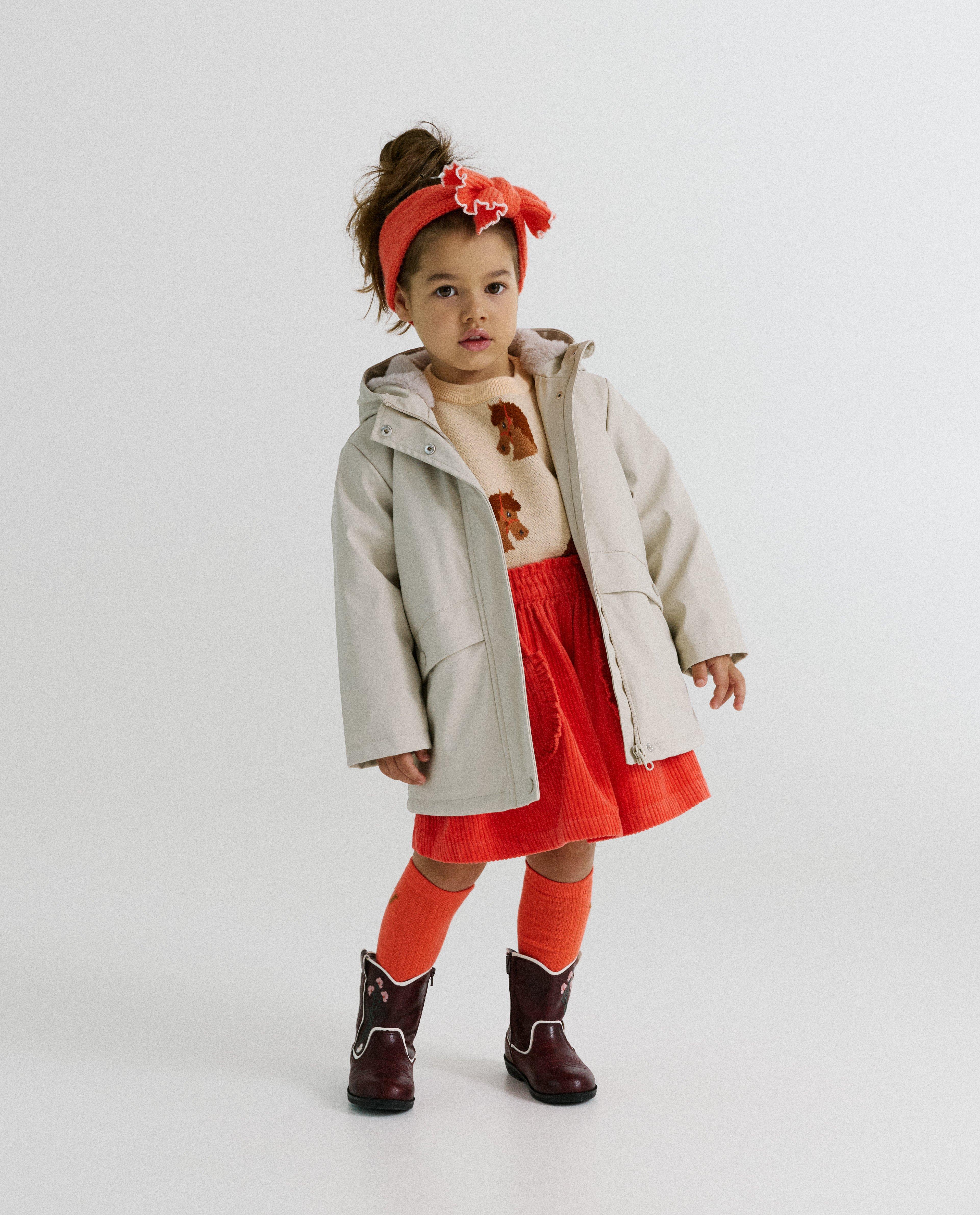 Poncho's en teddy's - Jas van gerecycleerd materiaal, 92-134