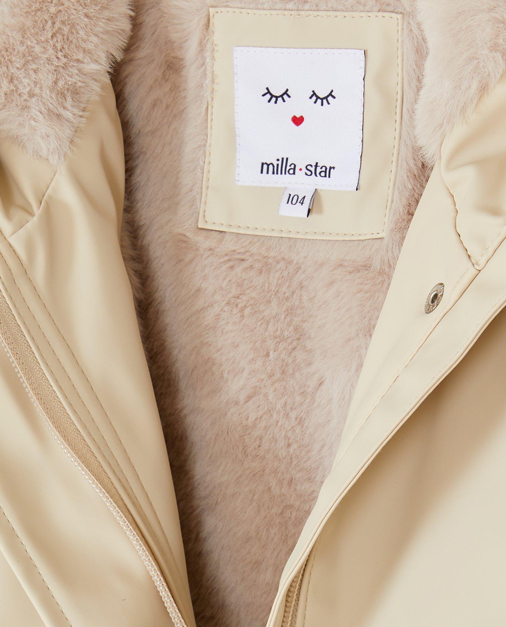 Poncho's en teddy's - Jas van gerecycleerd materiaal, 92-134