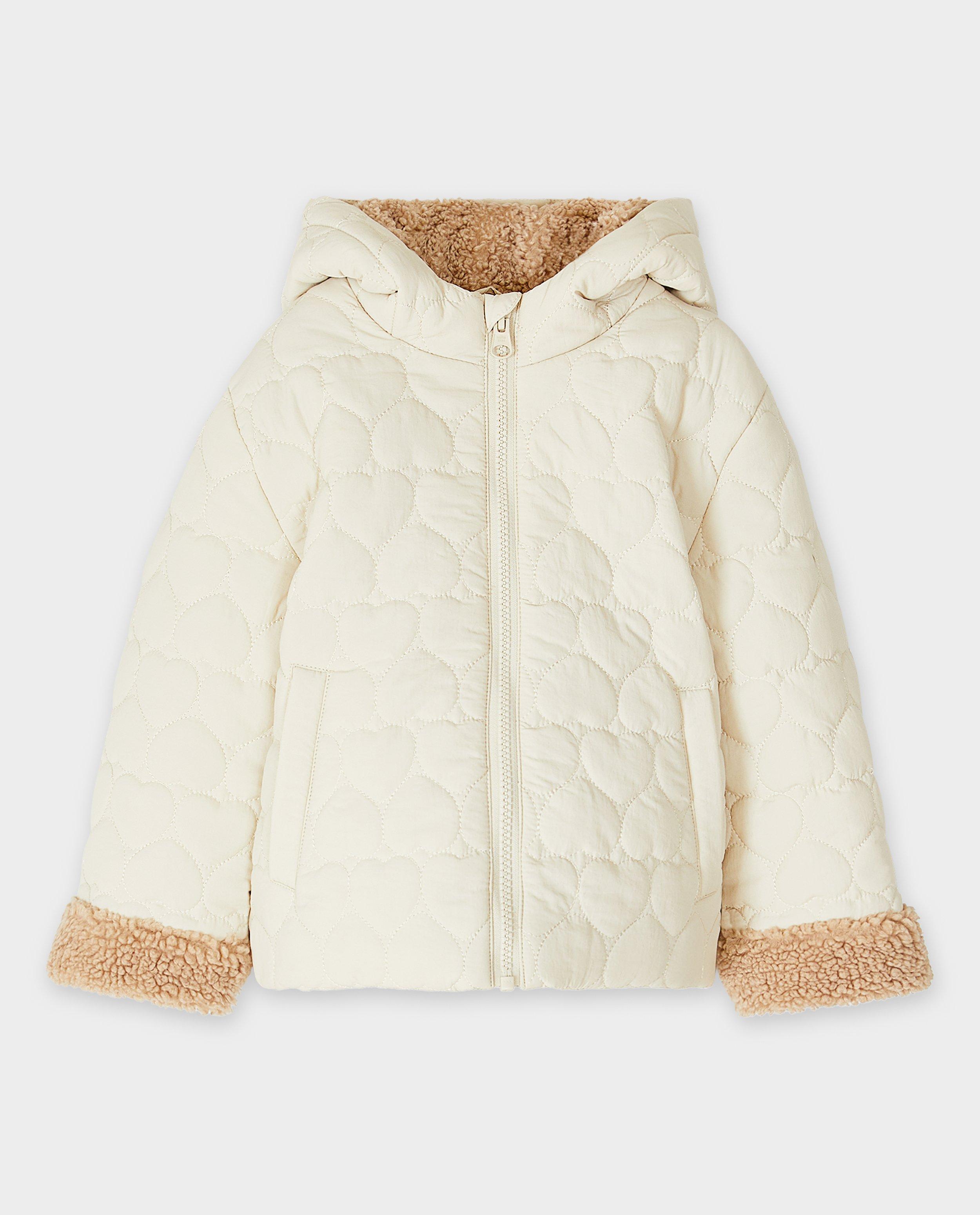 Veste en polyester recycl&eacute;, 92-134 - D&eacute;tails du produit - blanc - image num&eacute;ro 5