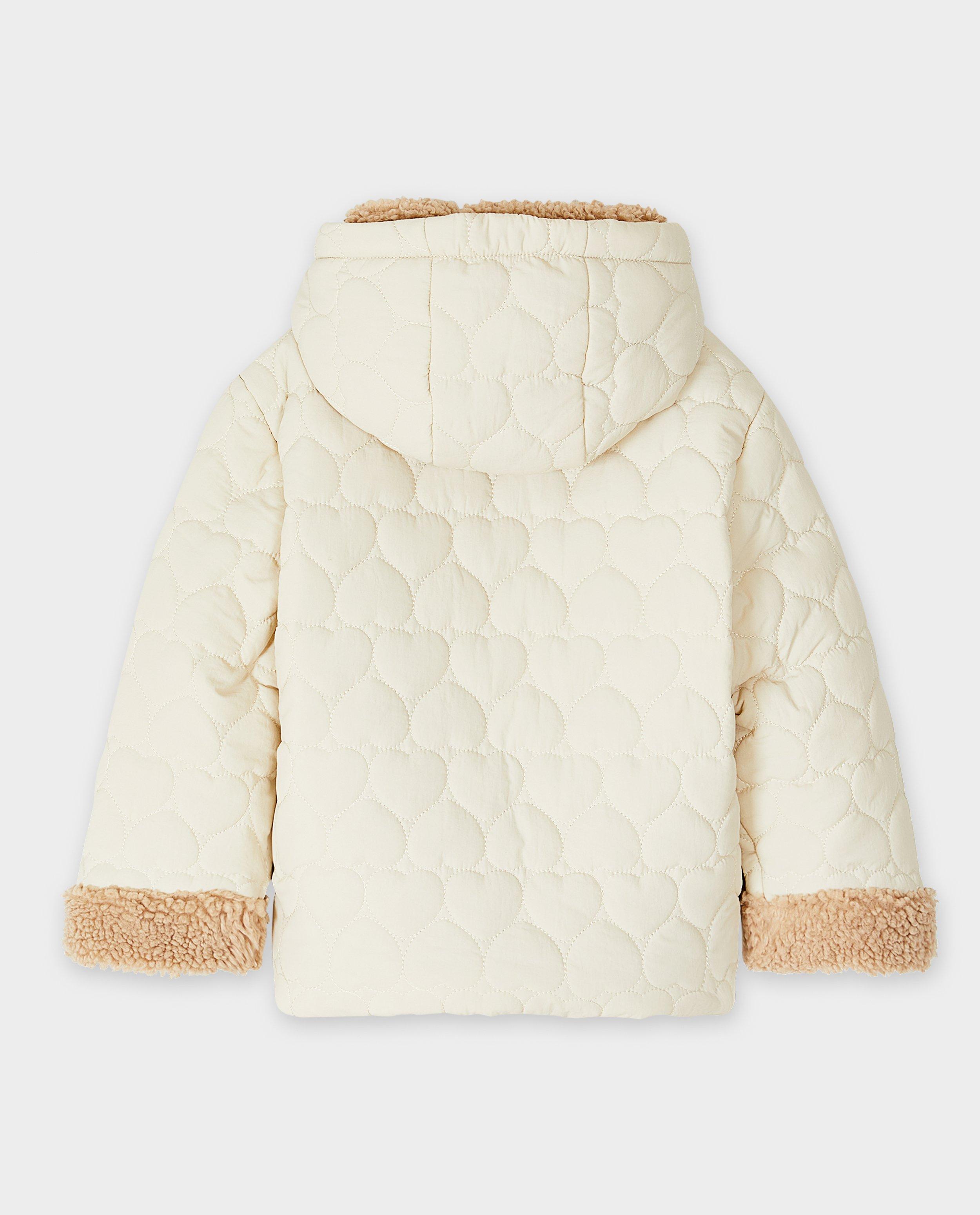 Veste en polyester recycl&eacute;, 92-134 - D&eacute;tails du produit - blanc - image num&eacute;ro 6