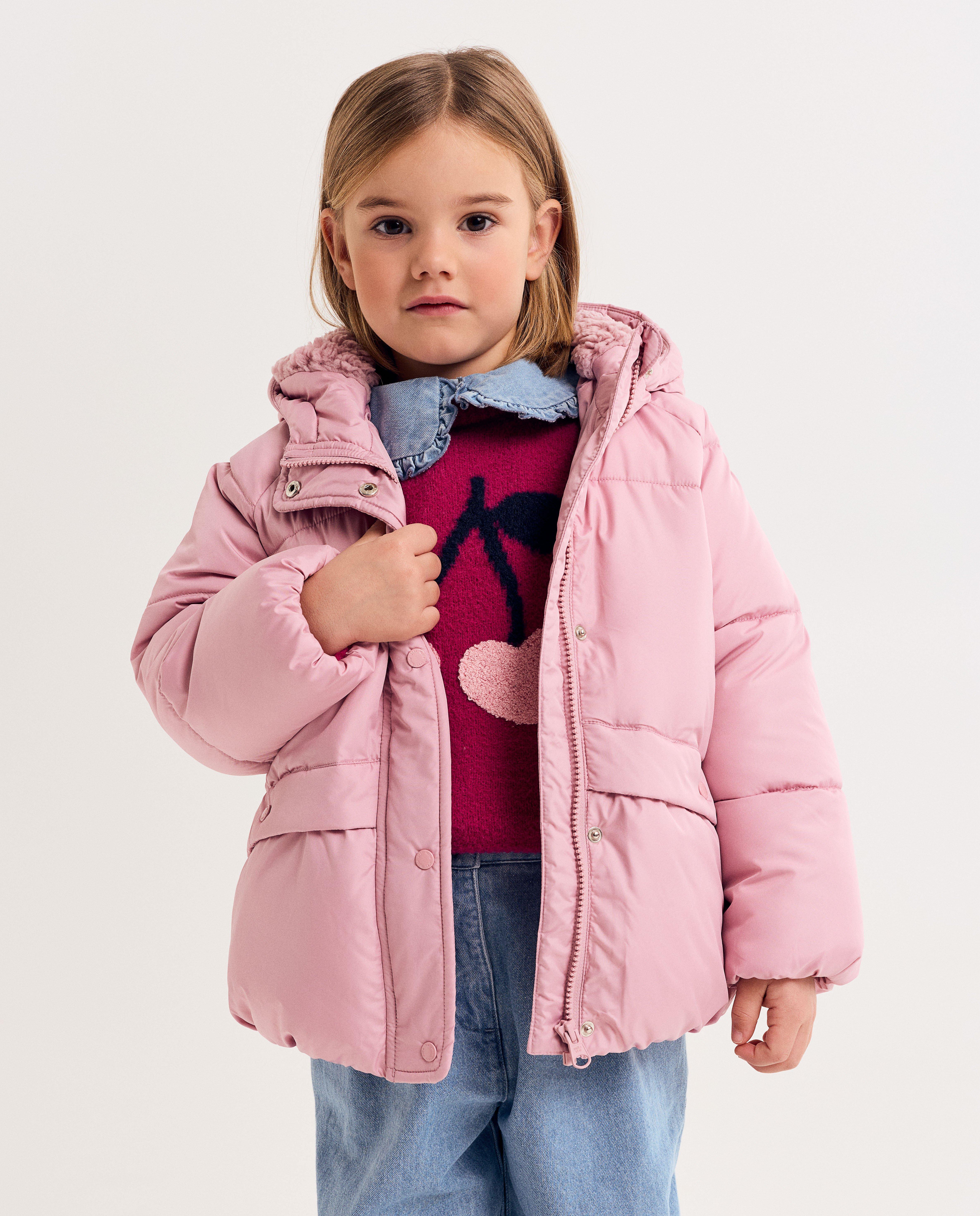 Pufferjas van gerecycleerd polyester met doorgestikt patroon - null - Milla Star