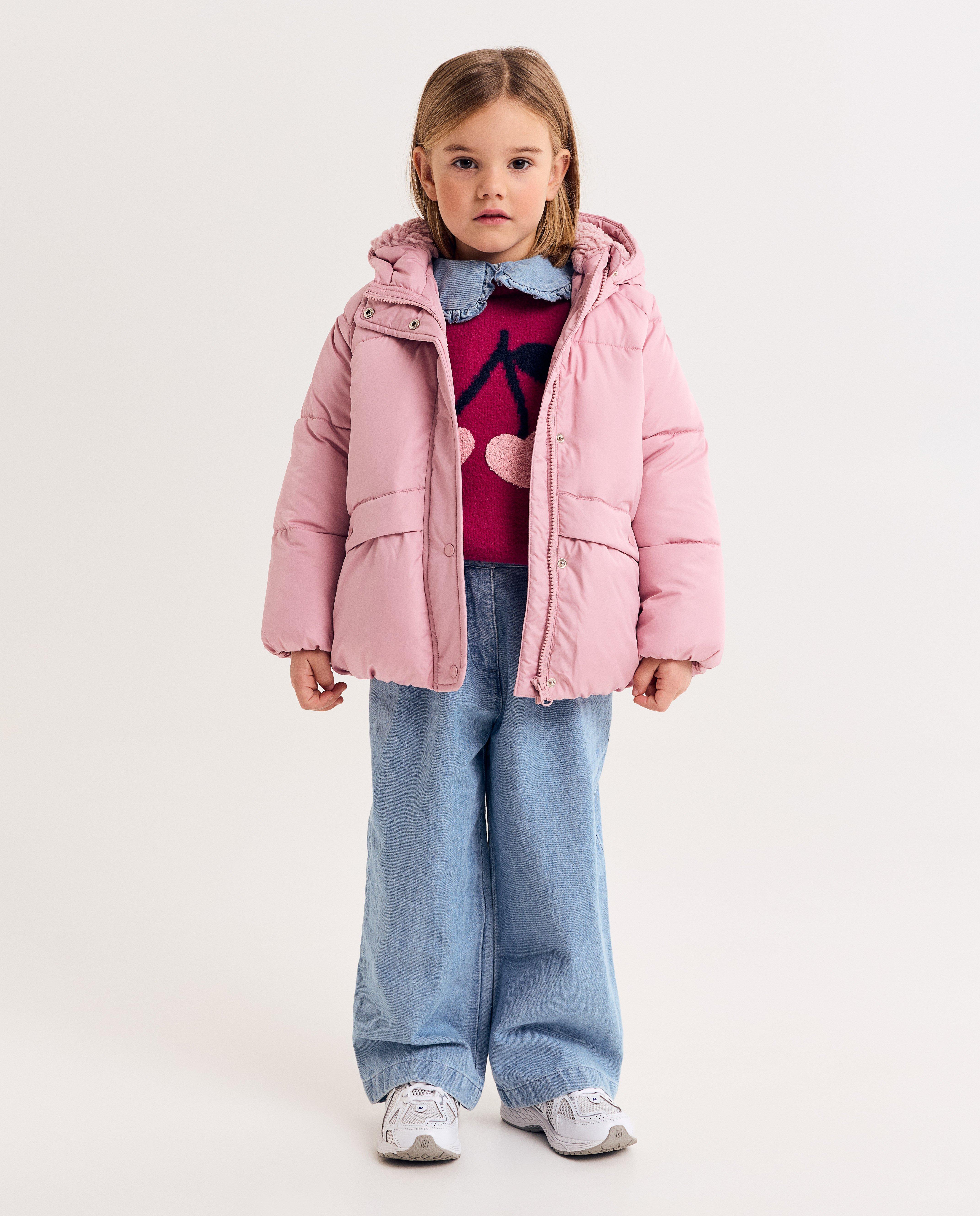 Teddys - Doudoune en polyester recyclé avec motif matelassé