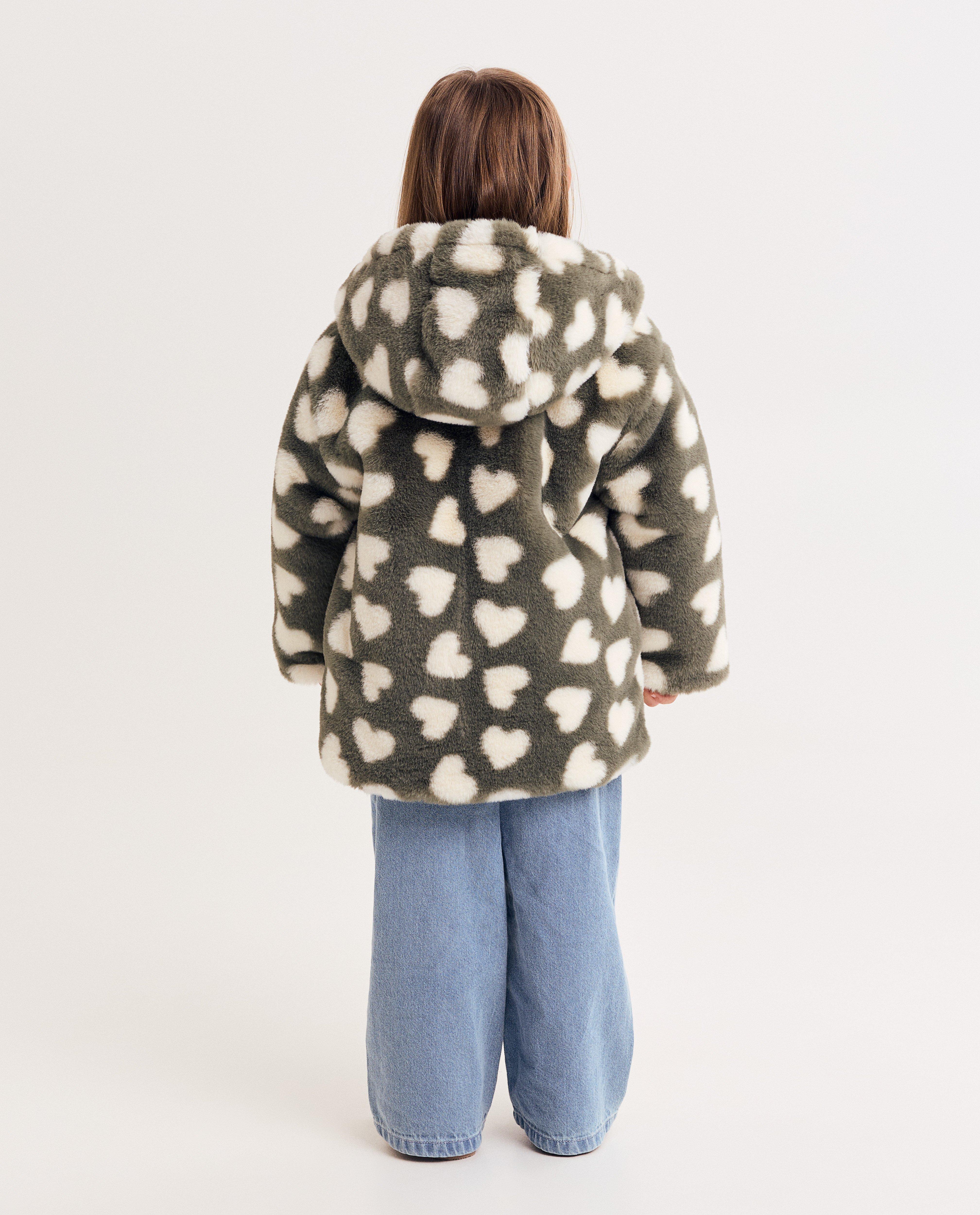 Teddys - Manteau réversible en polyester recyclé