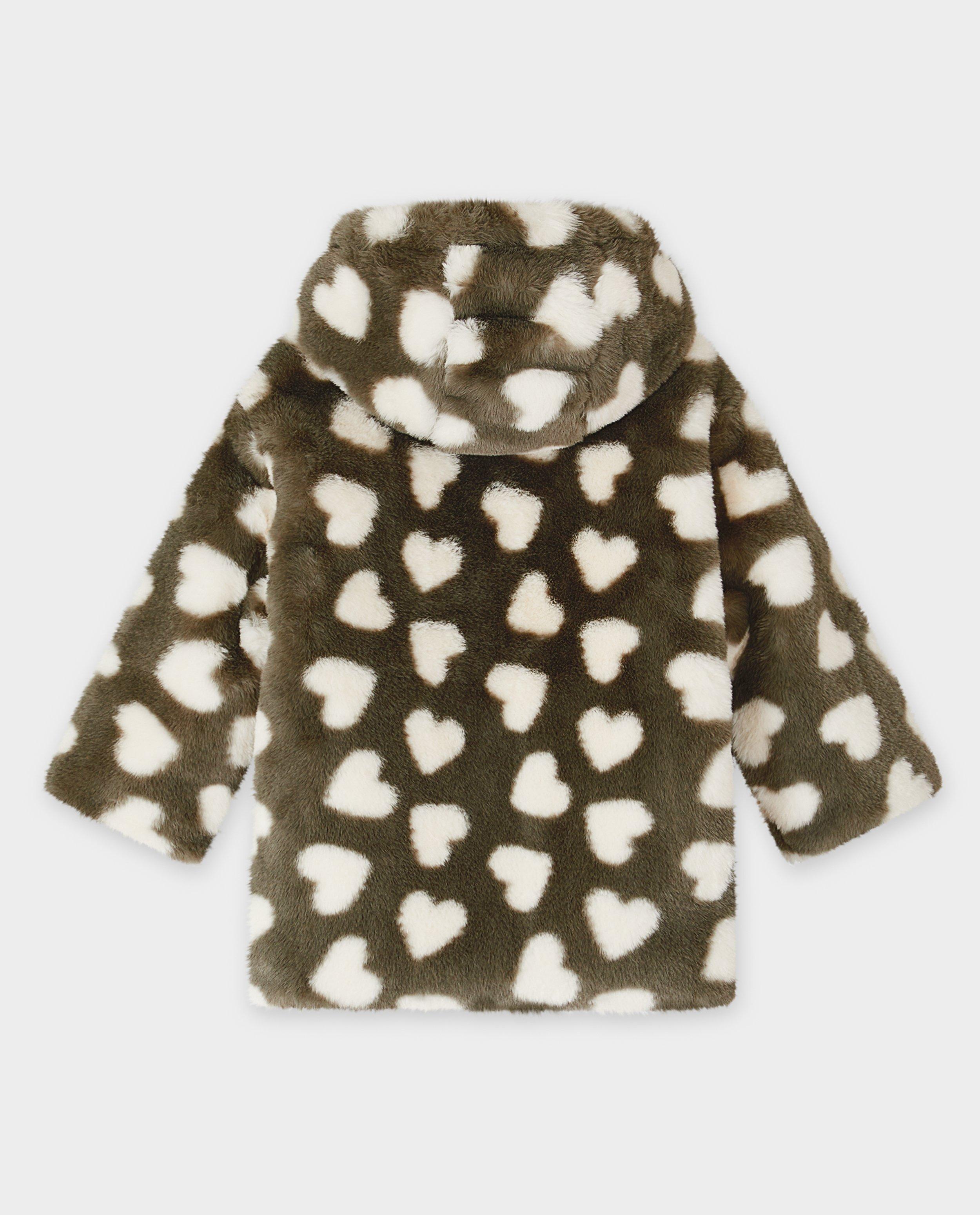 Poncho's en teddy's - Omkeerbare jas van gerecycleerd polyester