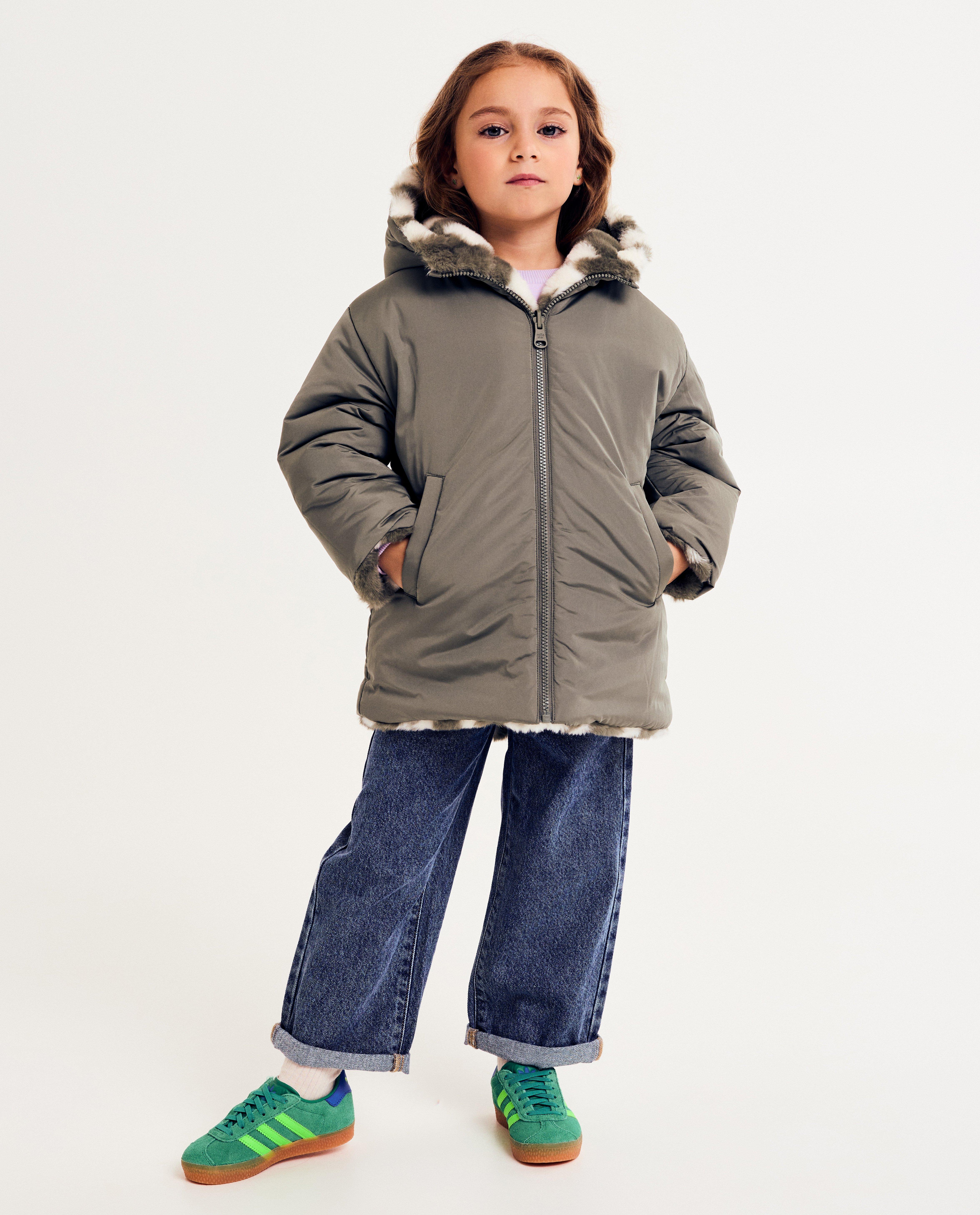 Teddys - Manteau réversible en polyester recyclé