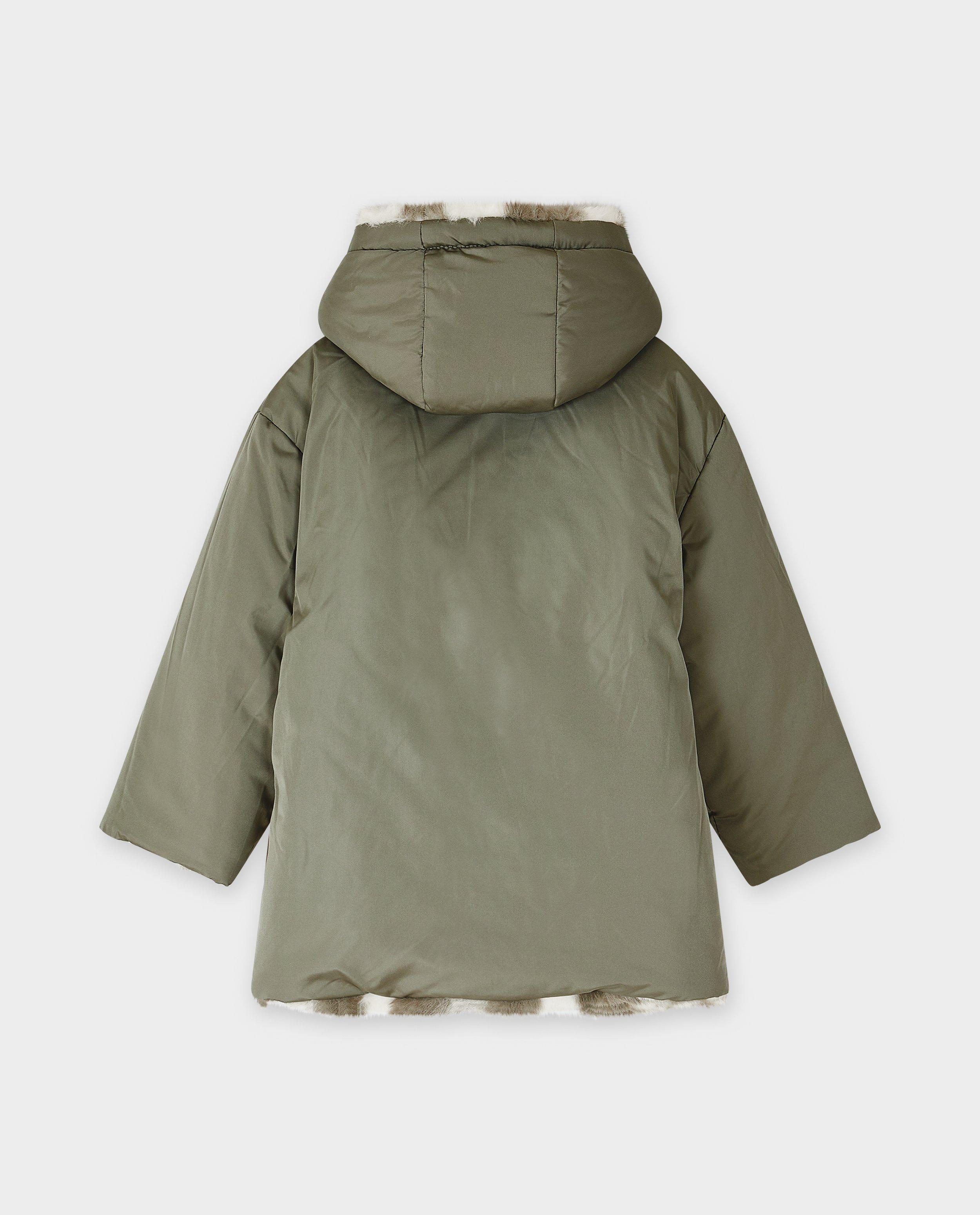 Teddys - Manteau réversible en polyester recyclé