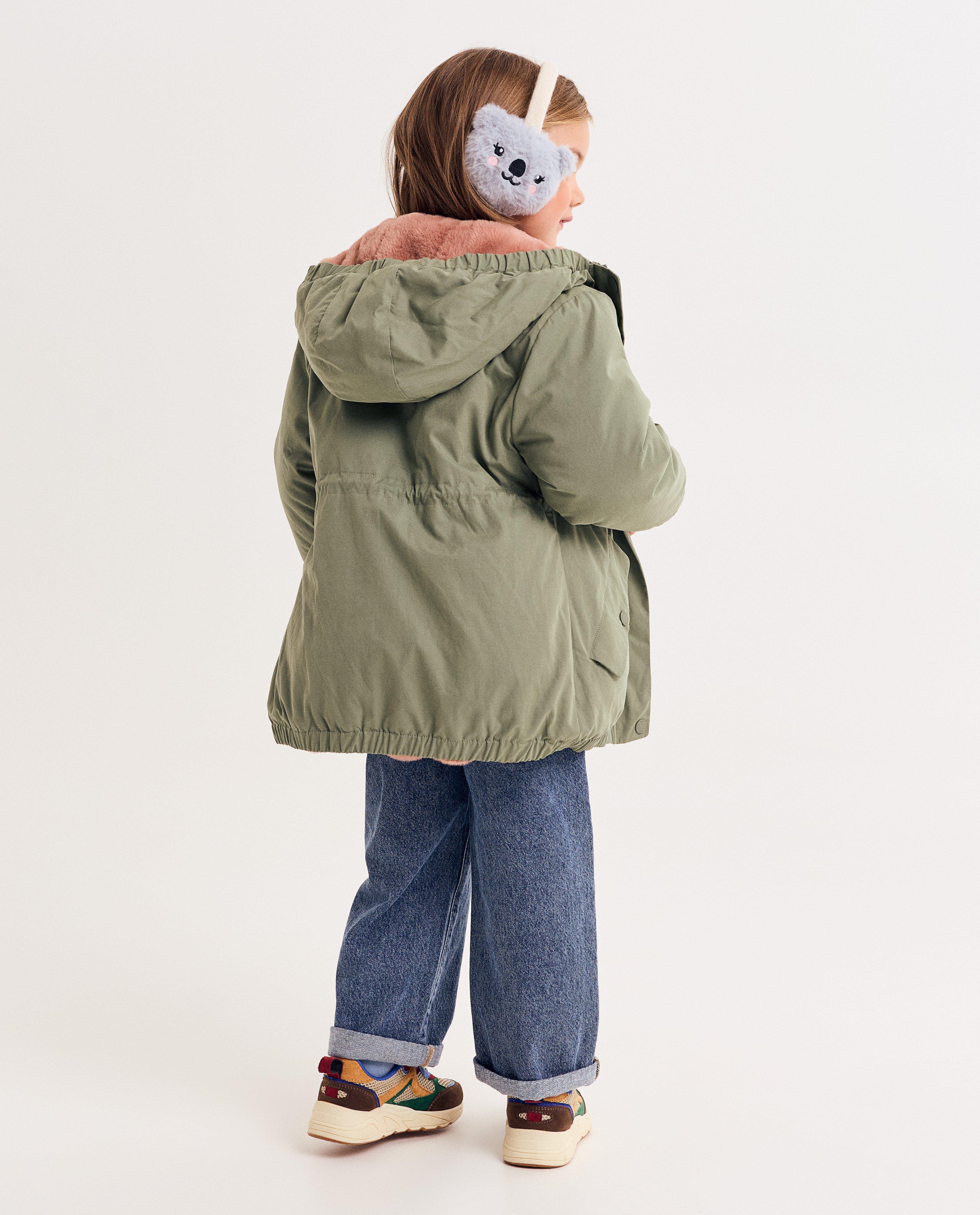 Parka's - Jas met faux fur voering