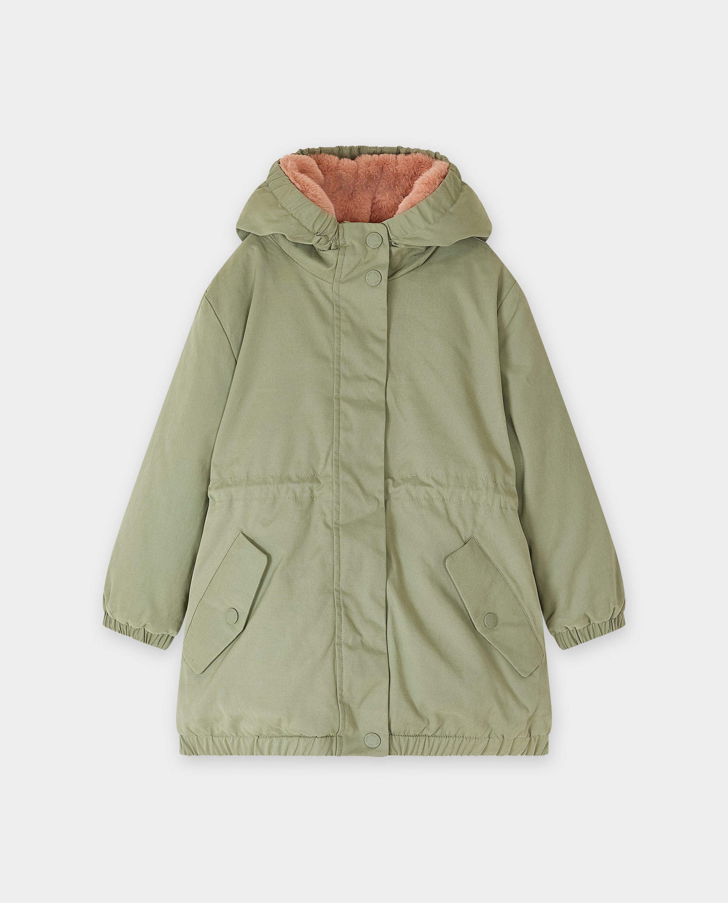 Parka's - Jas met faux fur voering