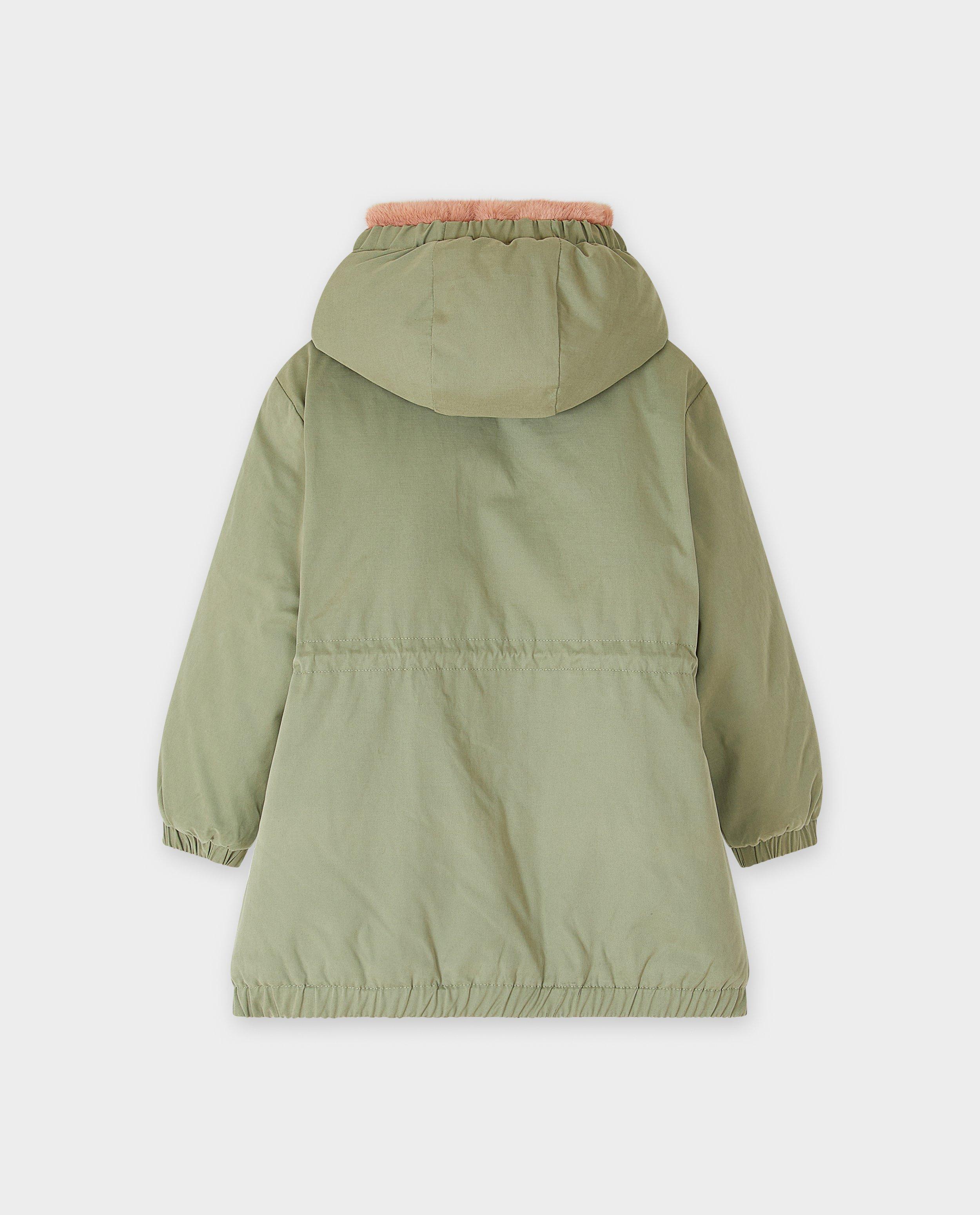 Parka's - Jas met faux fur voering