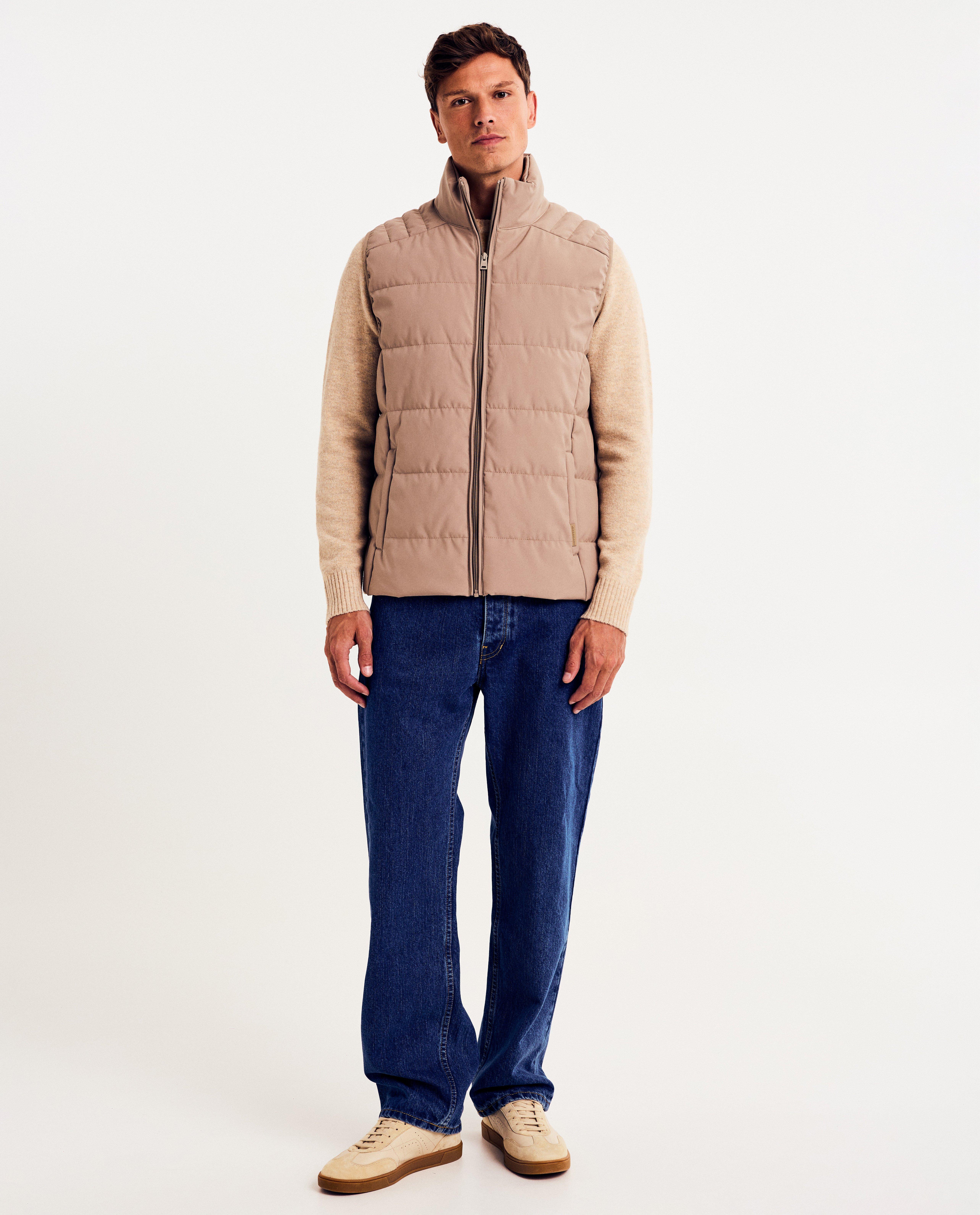 Bodywarmer van gerecycleerd polyester - Product Detail - lichtbruin - afbeelding nummer 2