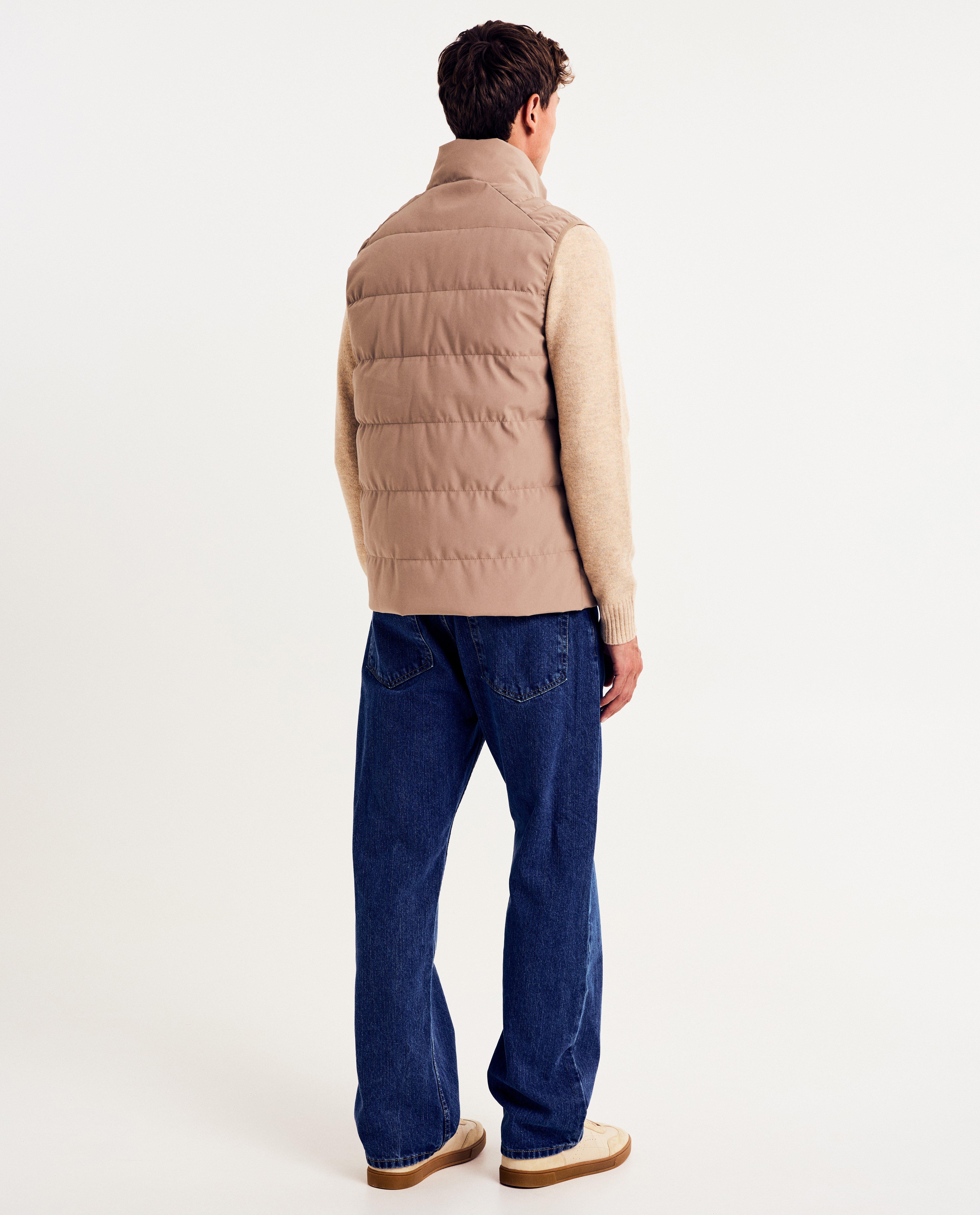 Bodywarmer van gerecycleerd polyester - Product Detail - lichtbruin - afbeelding nummer 3