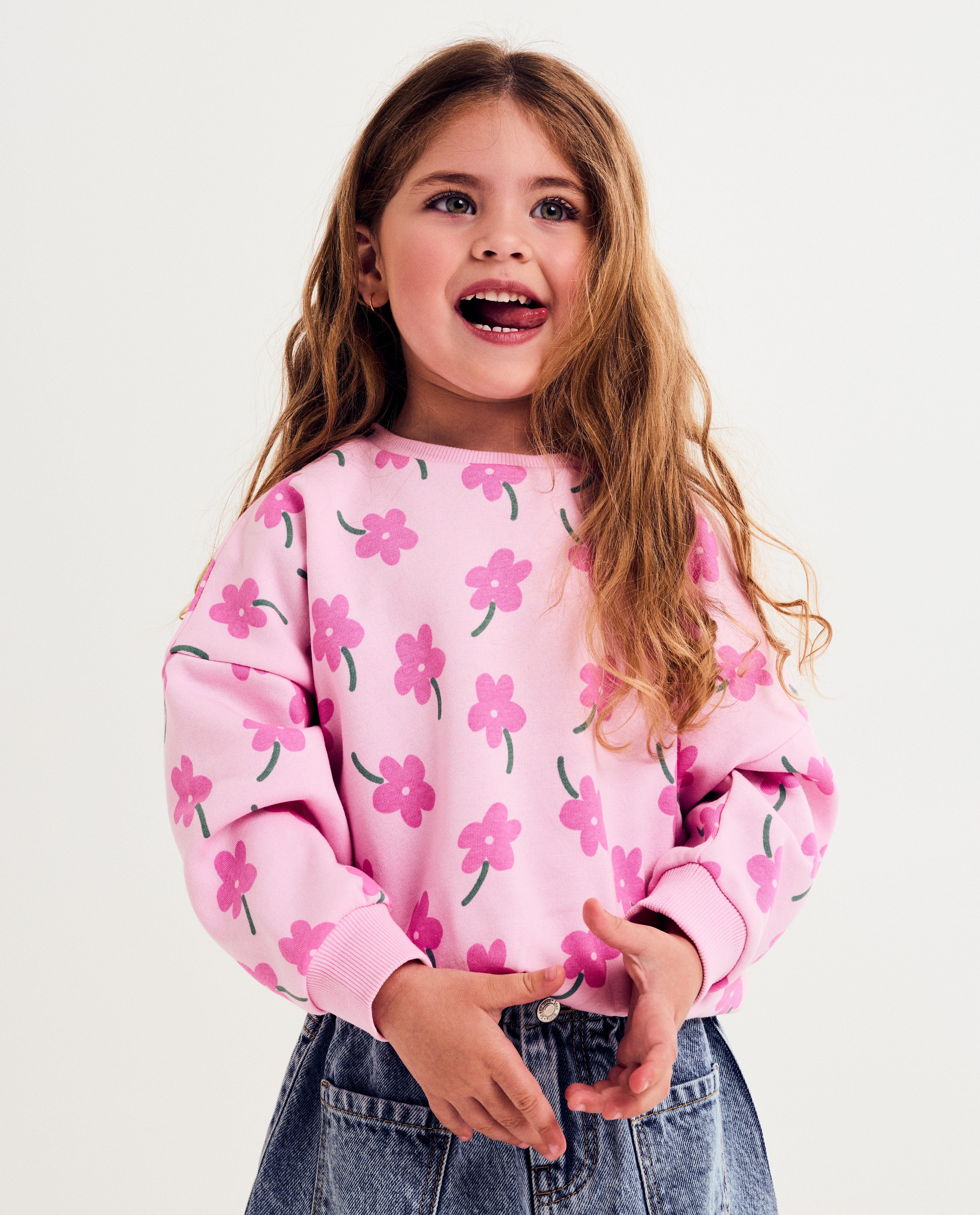 Sweater met bloemenprint - null - Besties