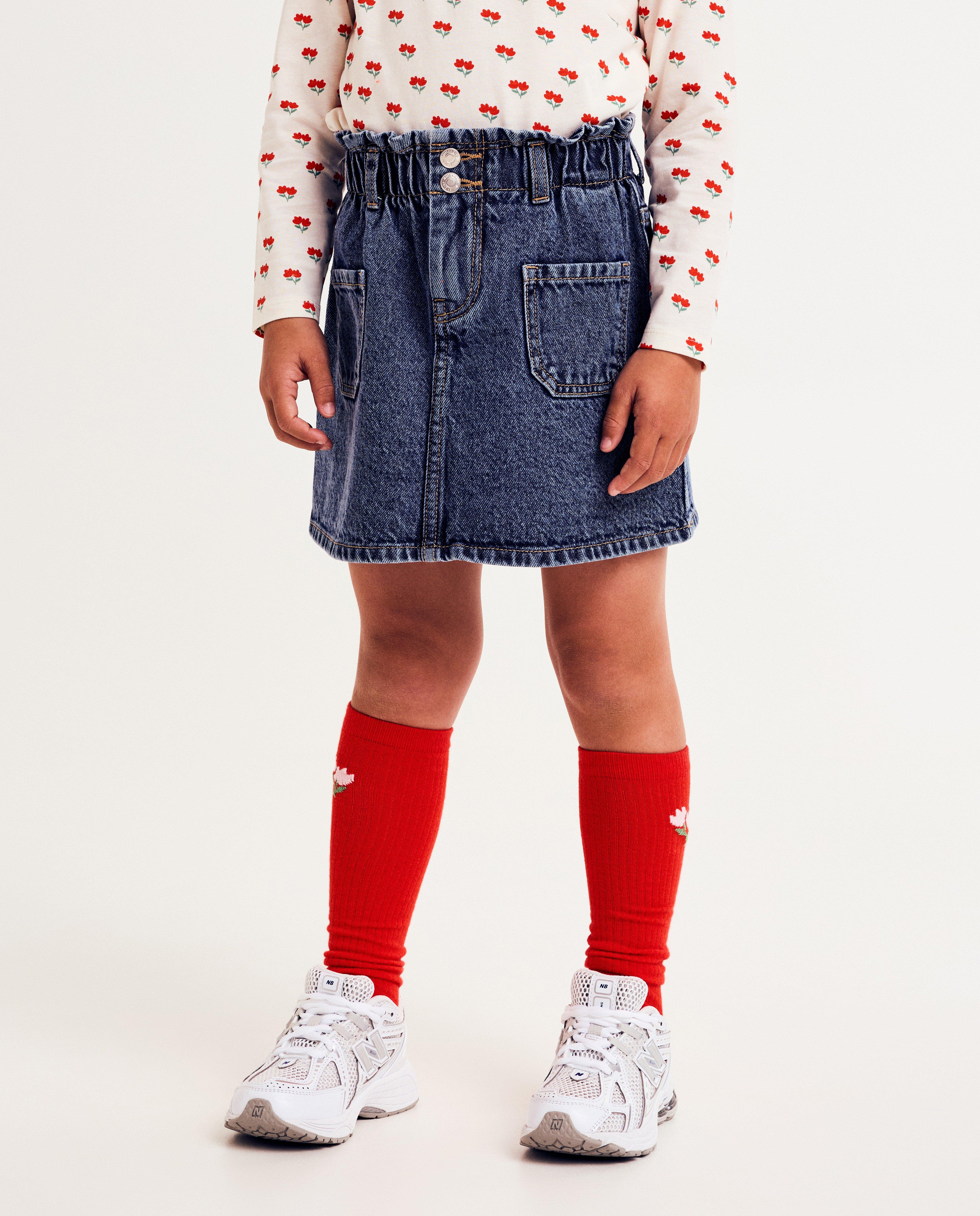 Rokken - Blauwe jeansrok