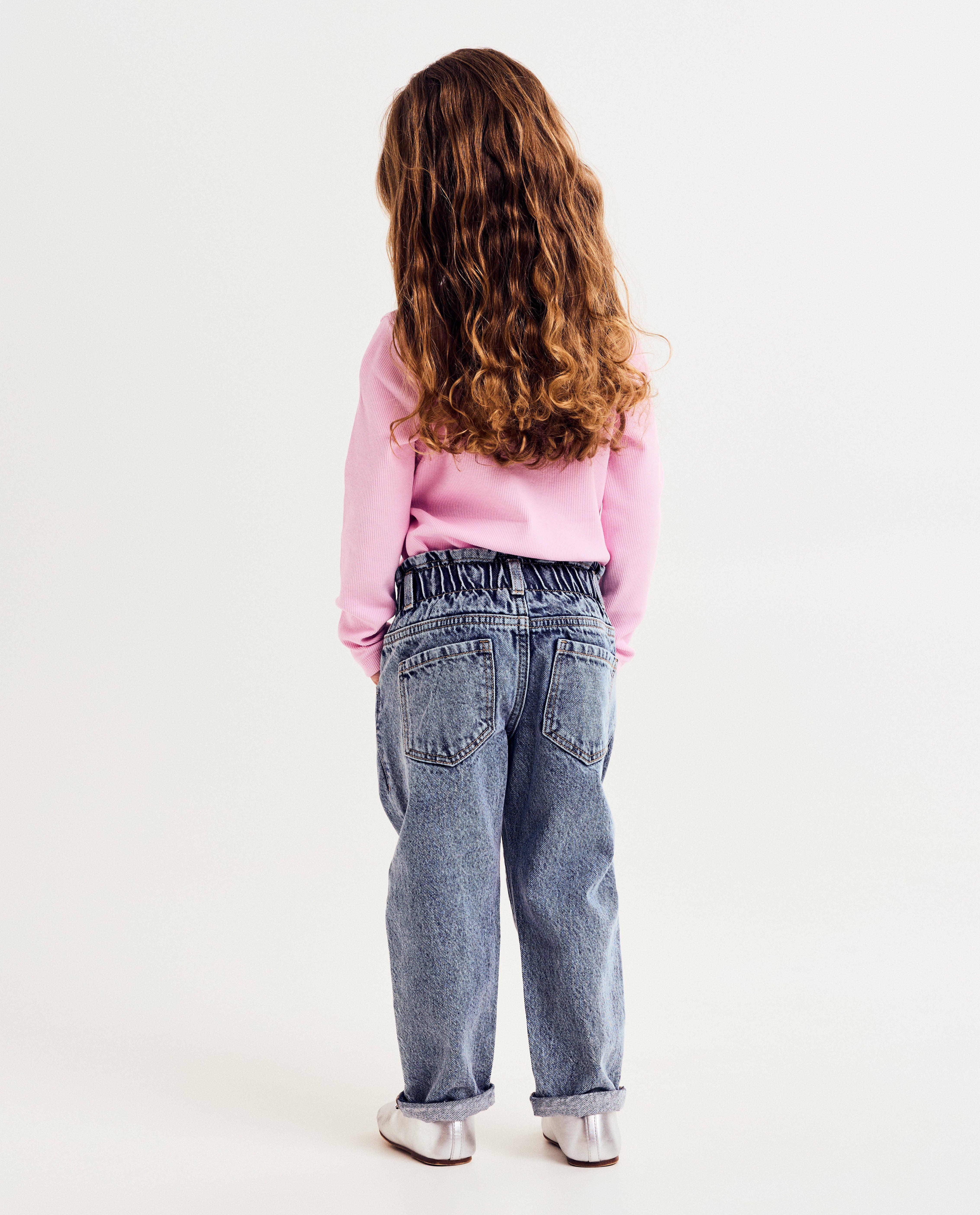 Jeans - Blauwe jeans, mom fit