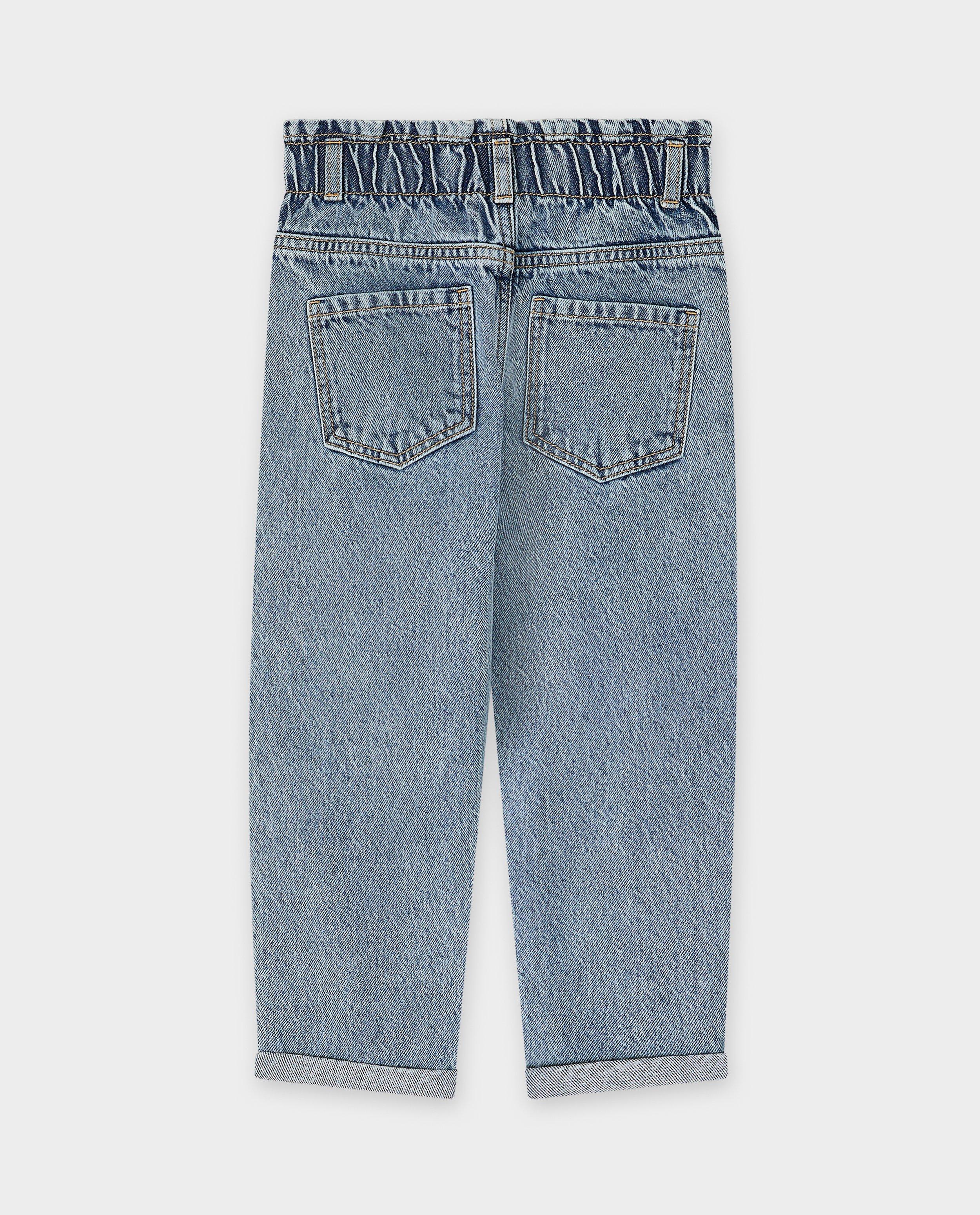 Jeans - Blauwe jeans, mom fit