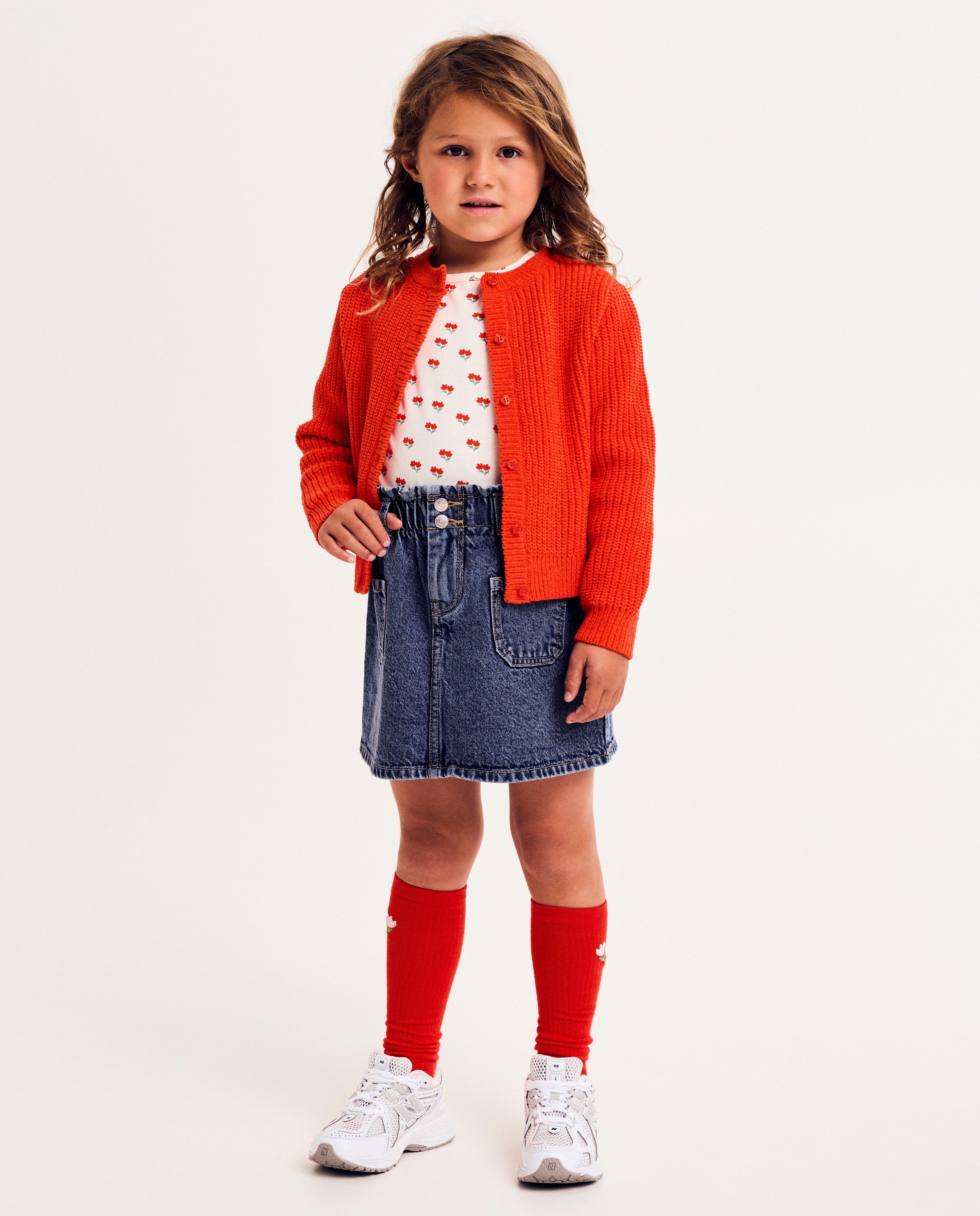 Cardigan - Oranje cardigan