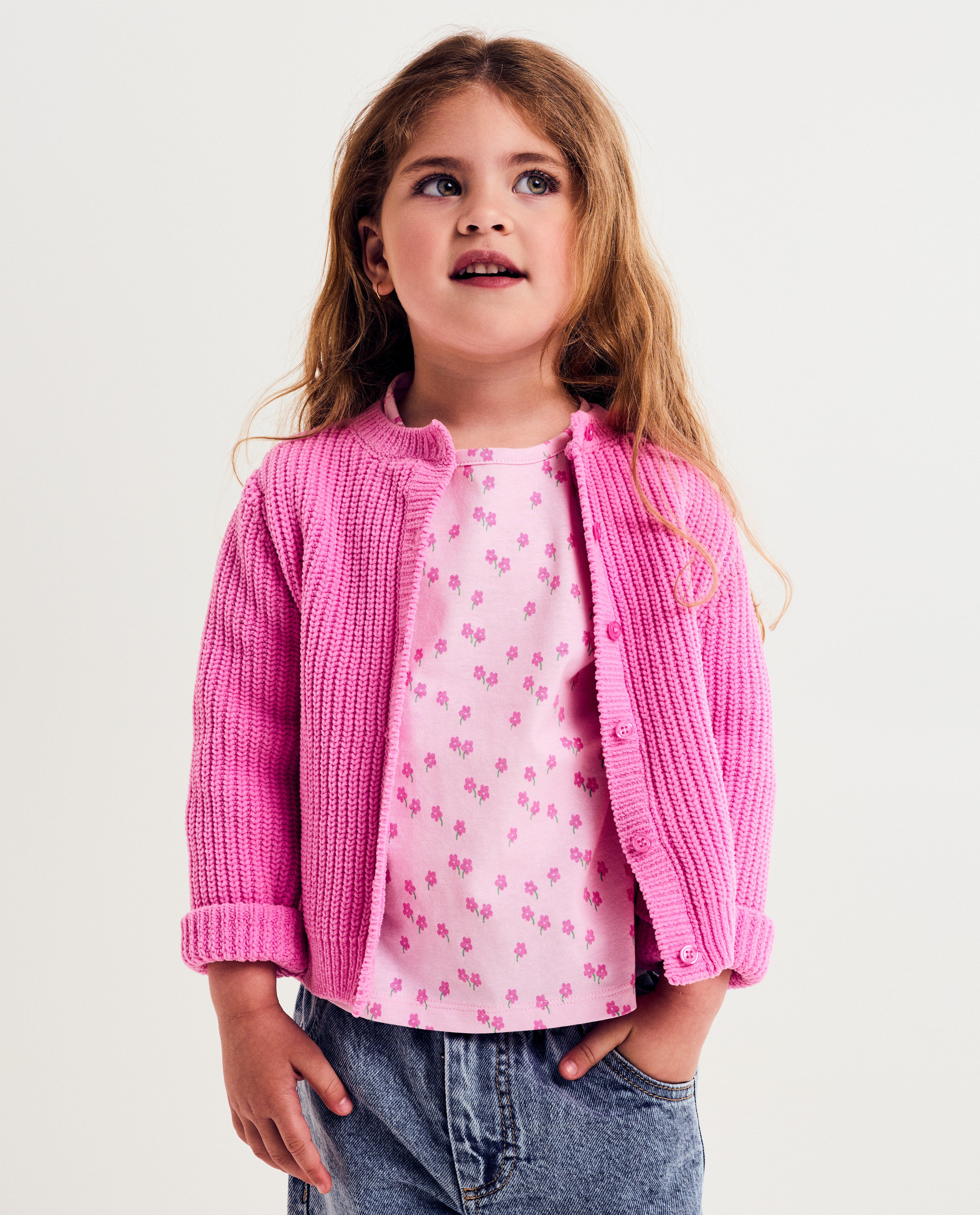 Roze cardigan - null - Besties