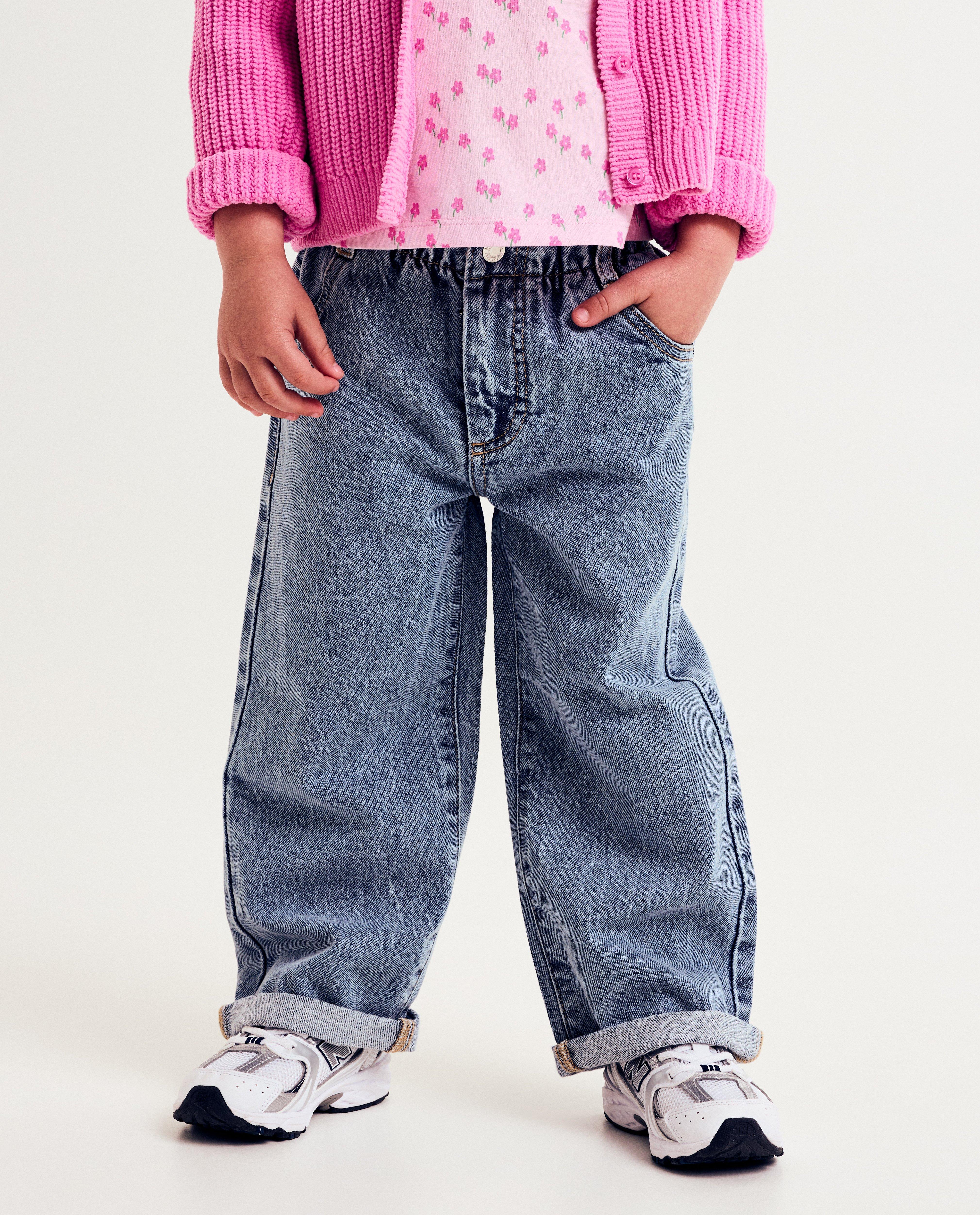 Jeans - Blauwe jeans, straight fit