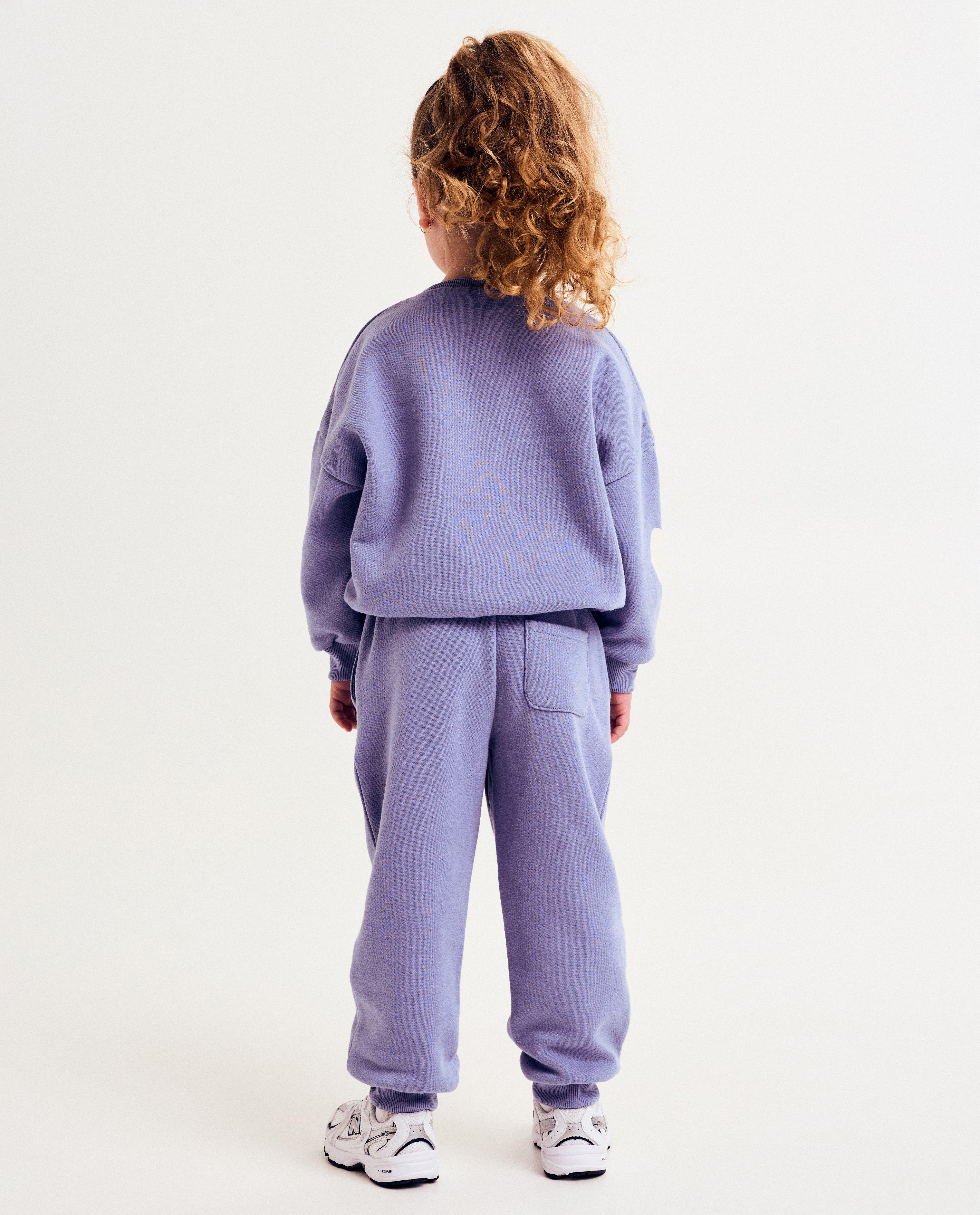 Broeken - Paarse joggingbroek