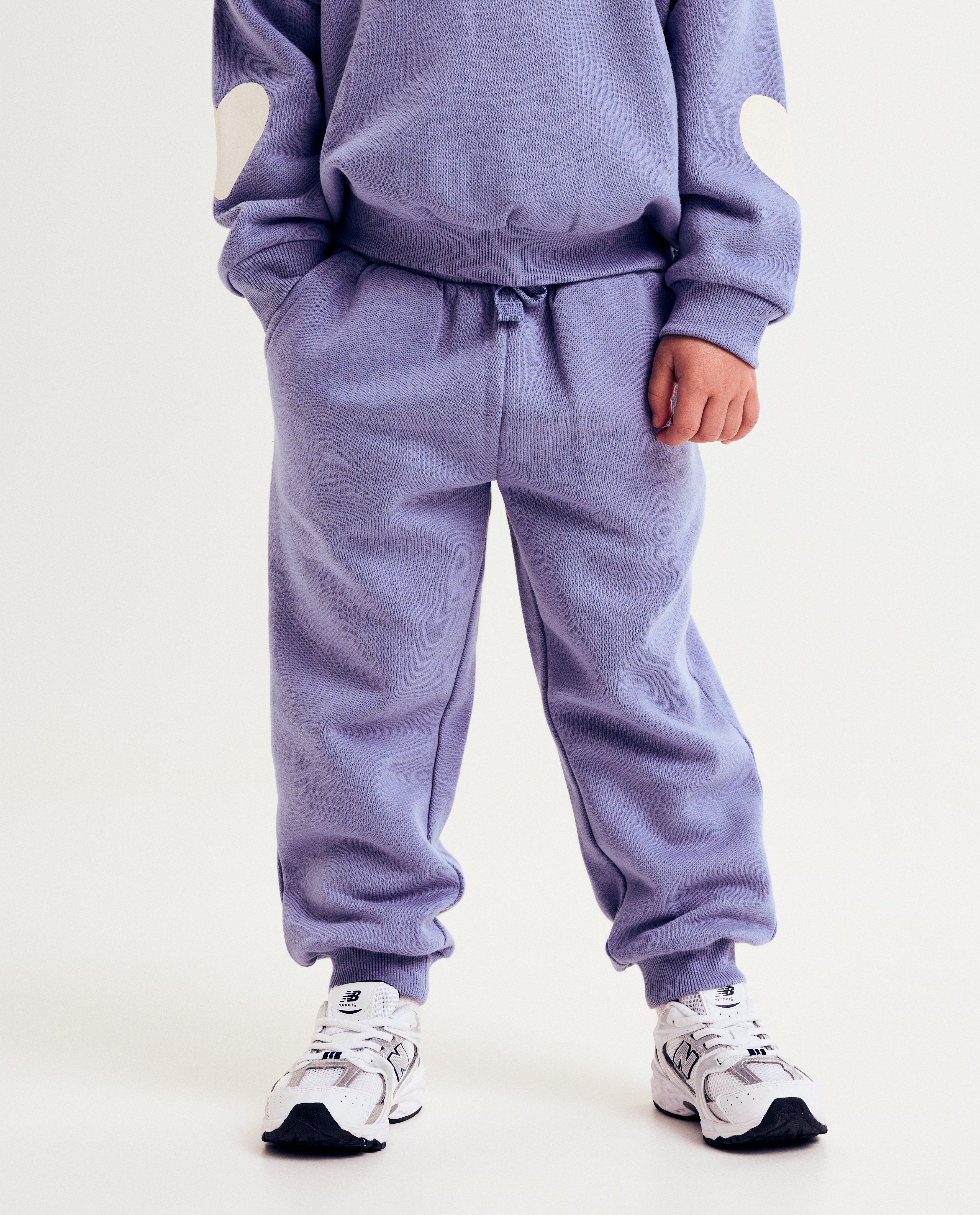 Broeken - Paarse joggingbroek