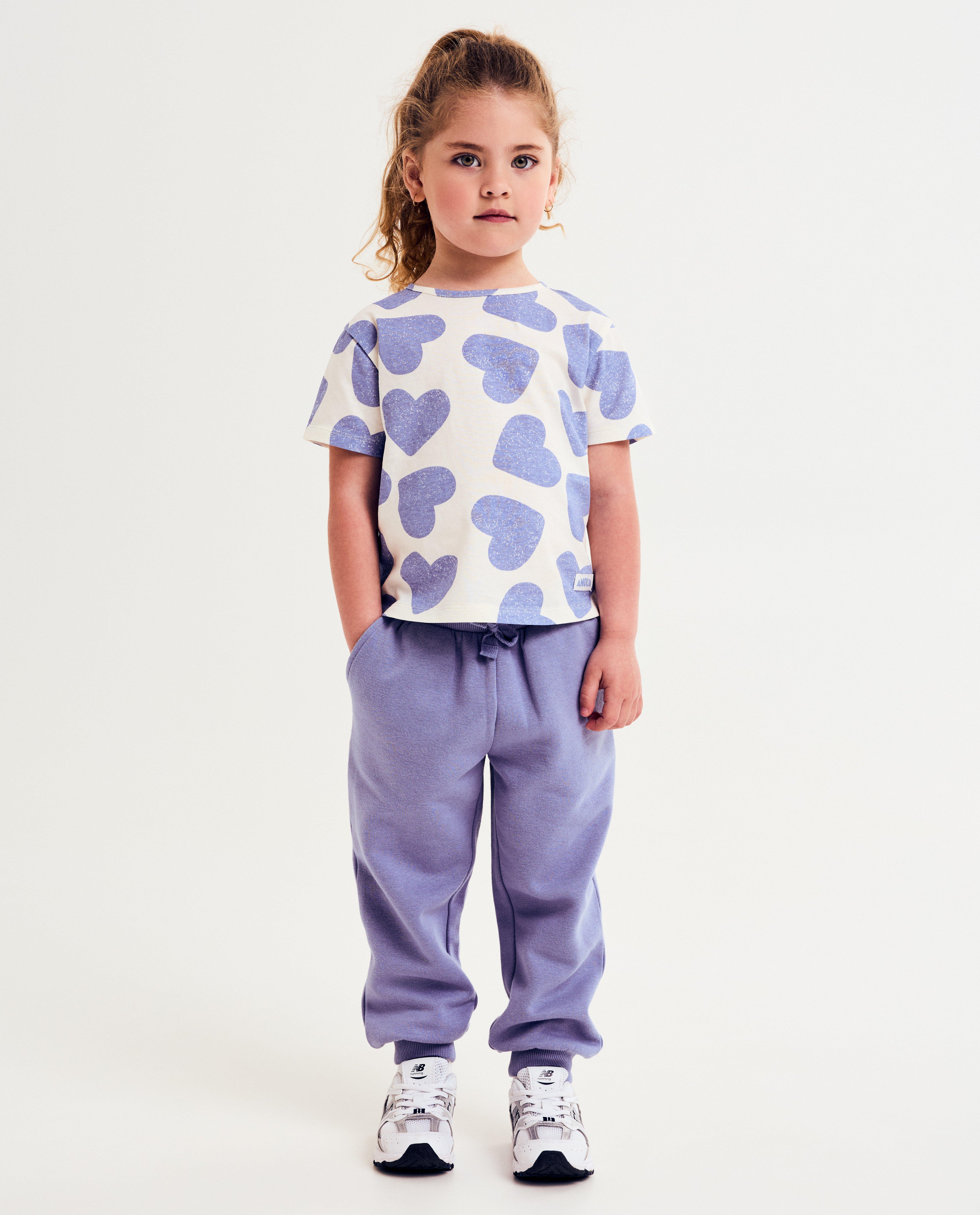 T-shirts - T-shirt met hartjesprint