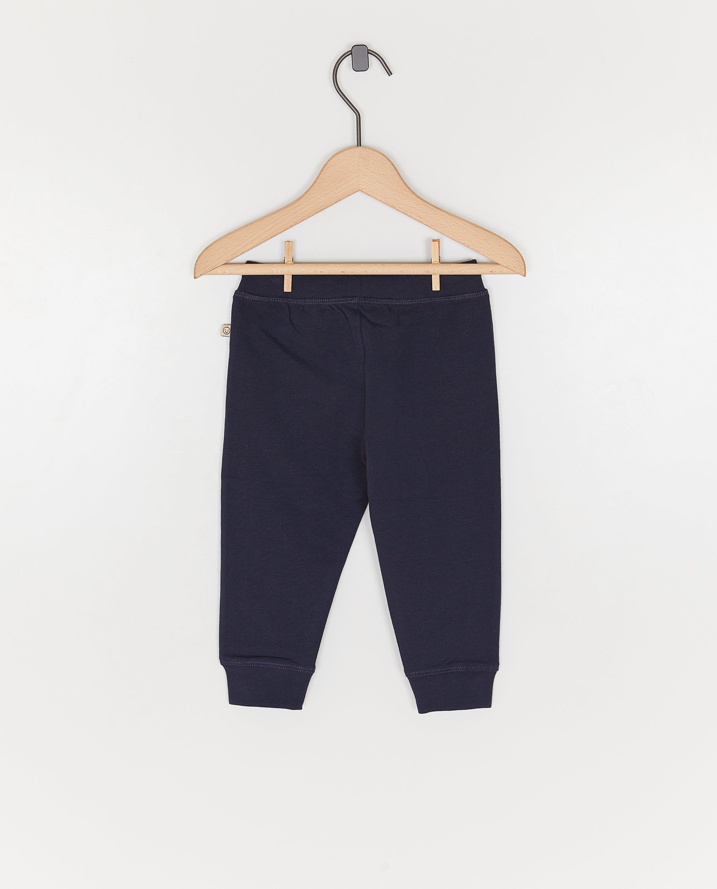 Broeken - Donkerblauwe joggingbroek