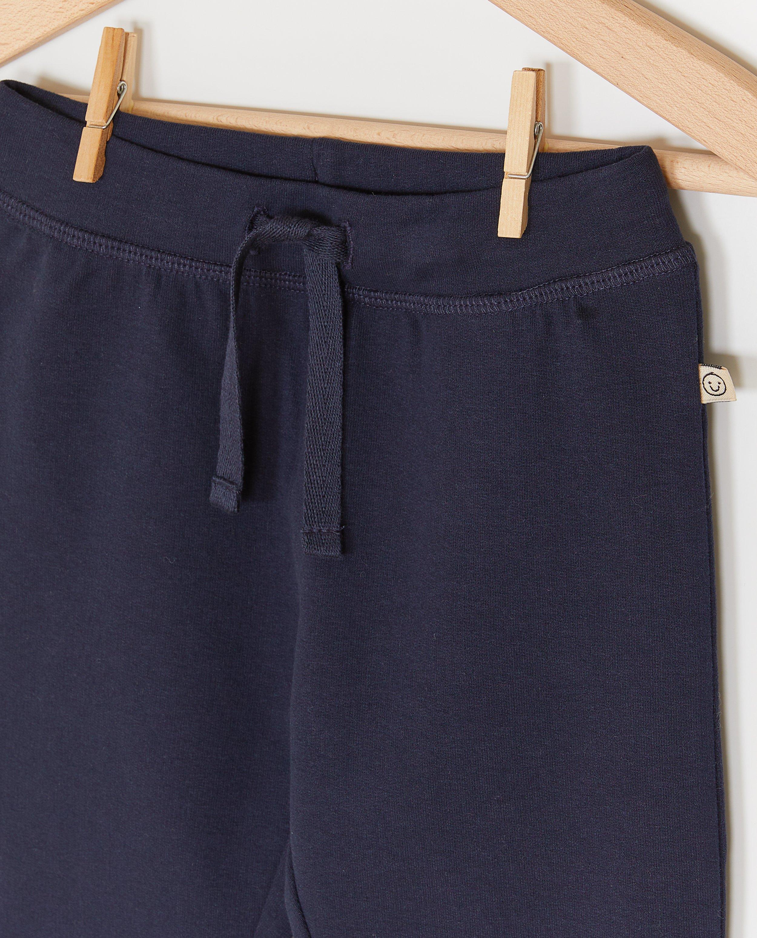 Broeken - Donkerblauwe joggingbroek