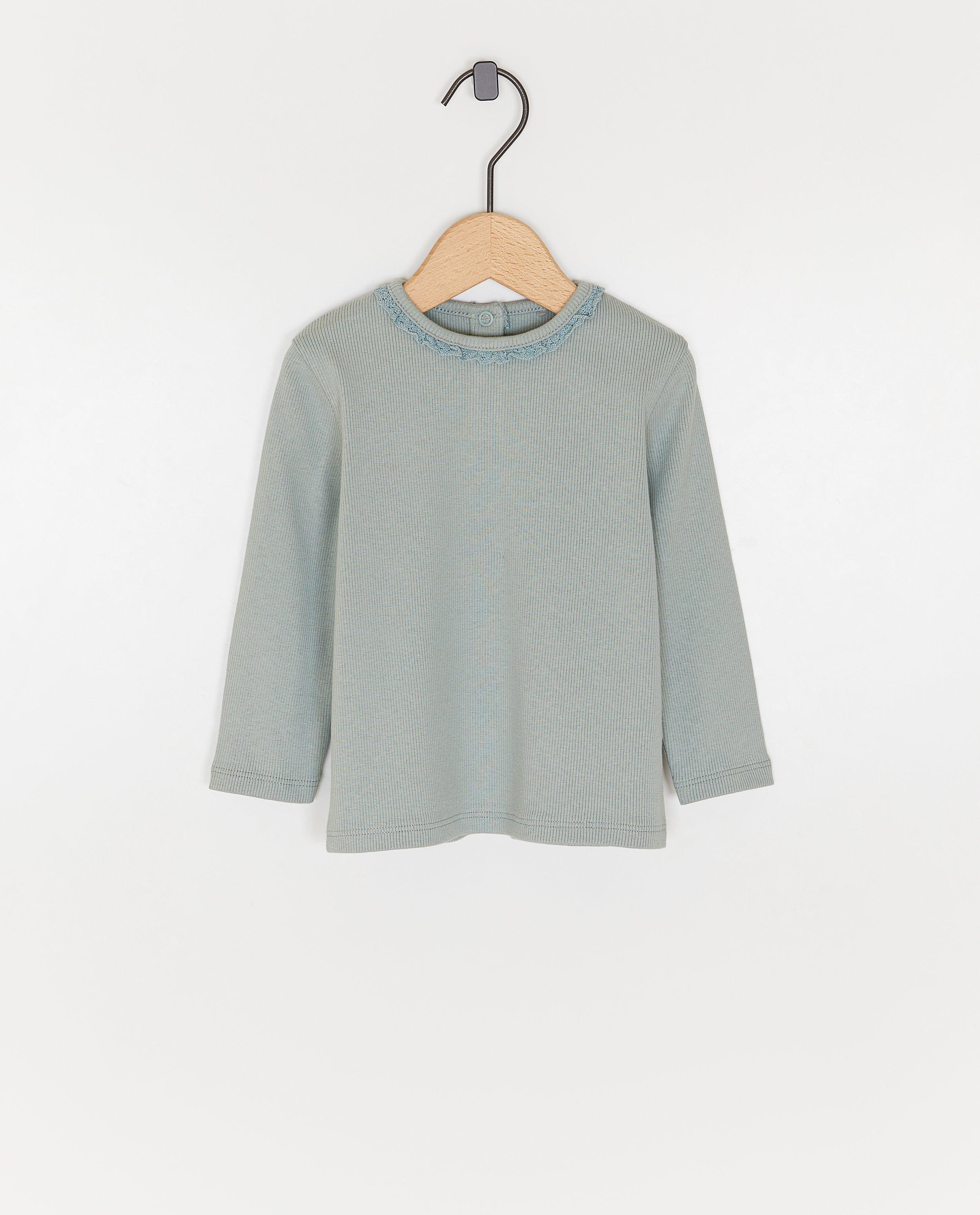 Longsleeve met fijne rib - null - Cuddles and Smiles