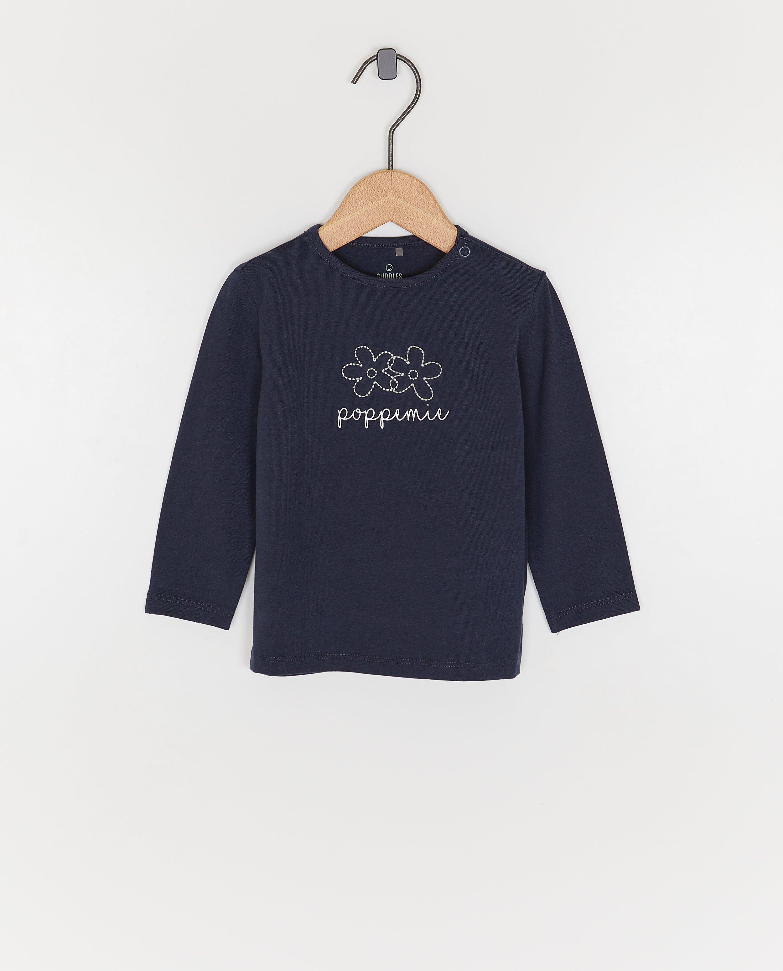 Longsleeve met opschrift, Juffrouwke - null - Cuddles and Smiles