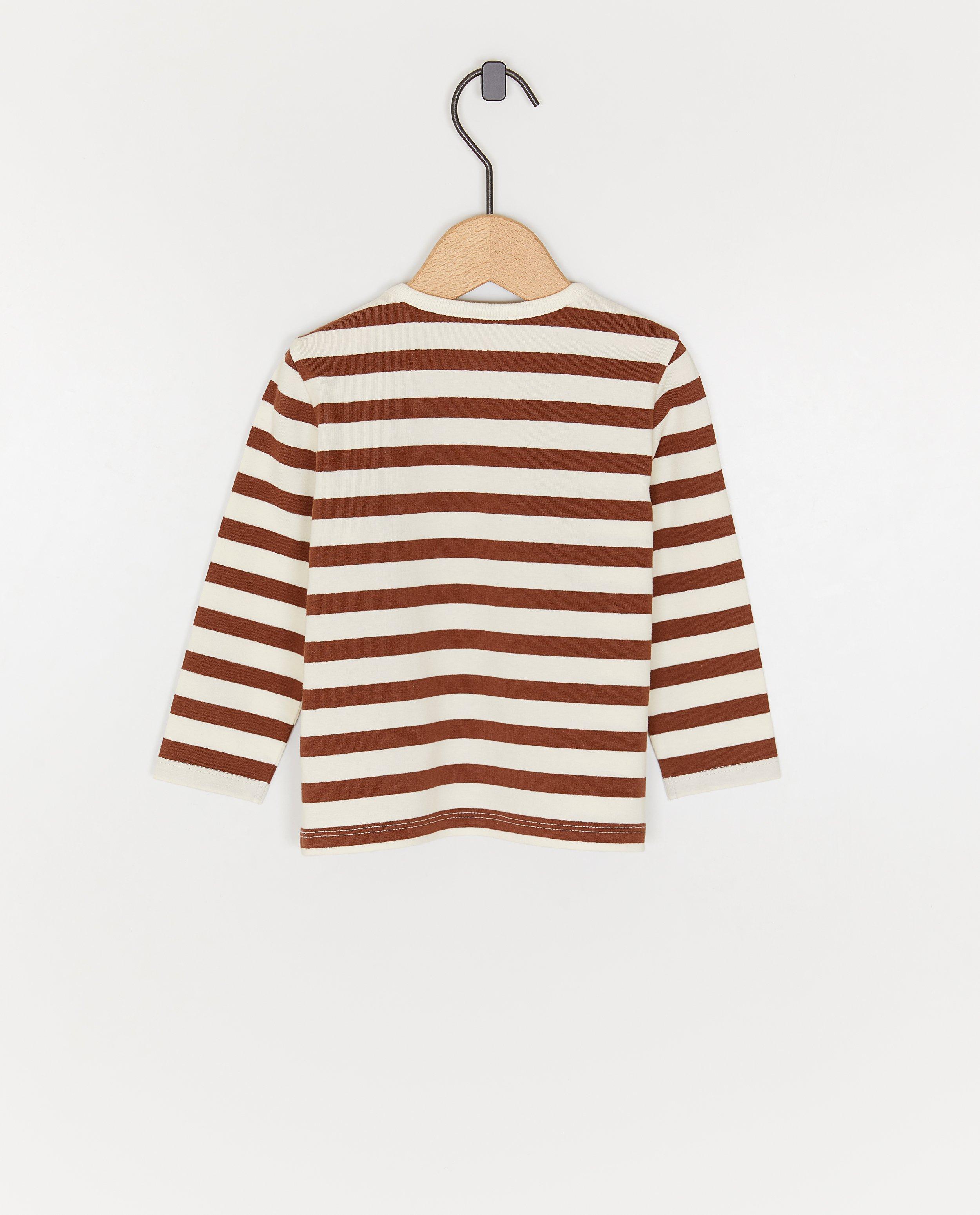 T-shirts - Longsleeve met strepen, Charmeur