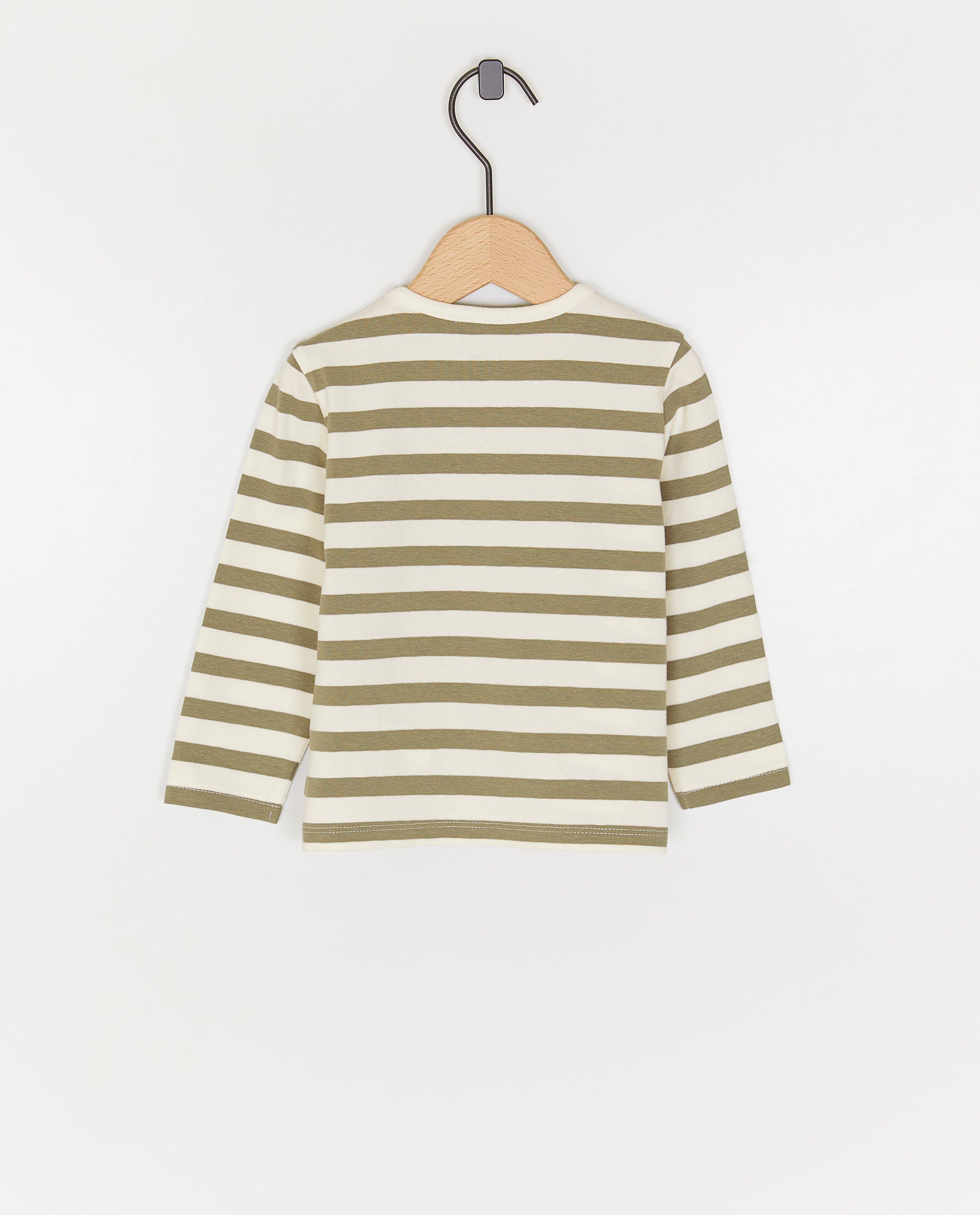 T-shirts - Longsleeve met strepen, Charmeur
