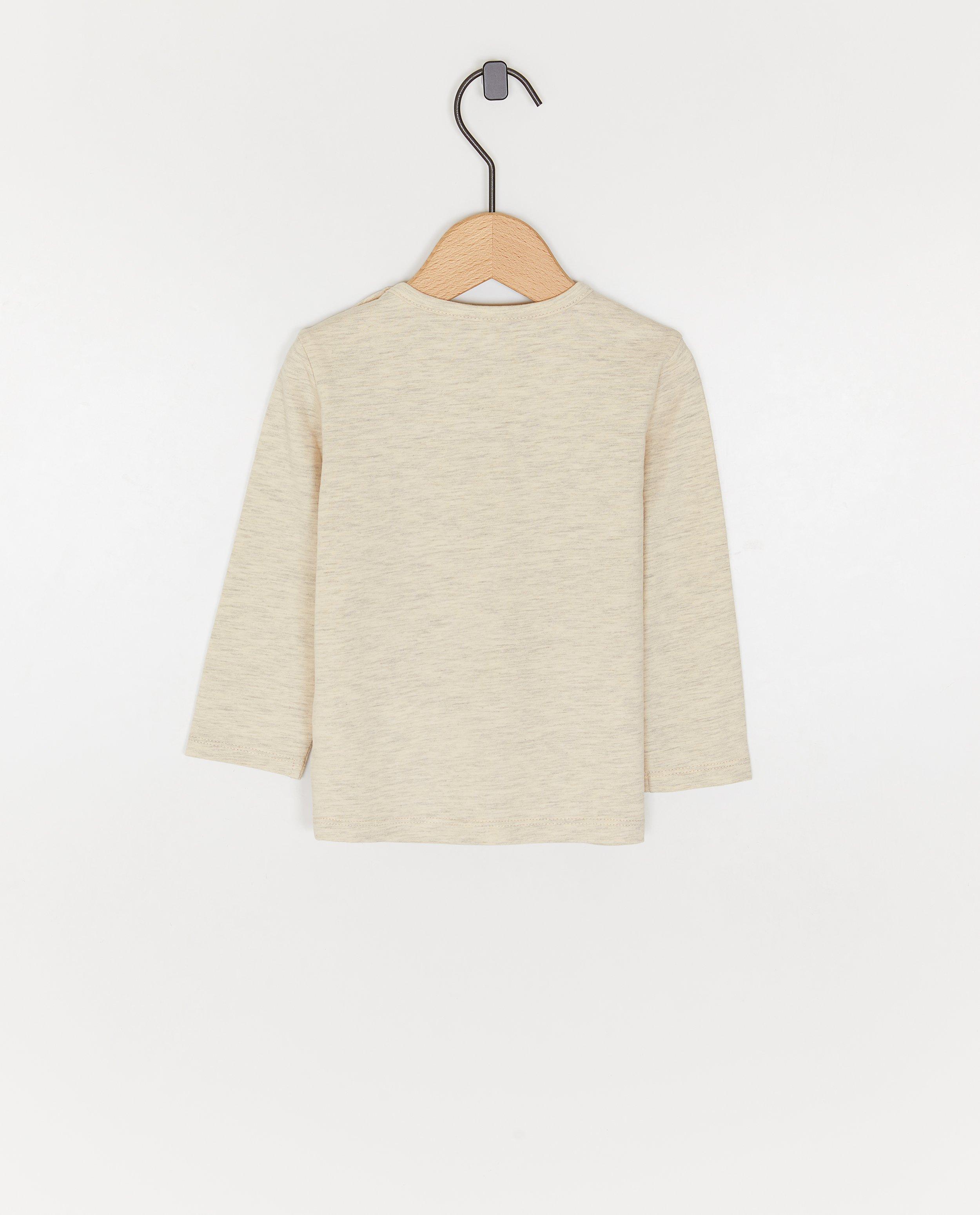 T-shirts - Beige longsleeve